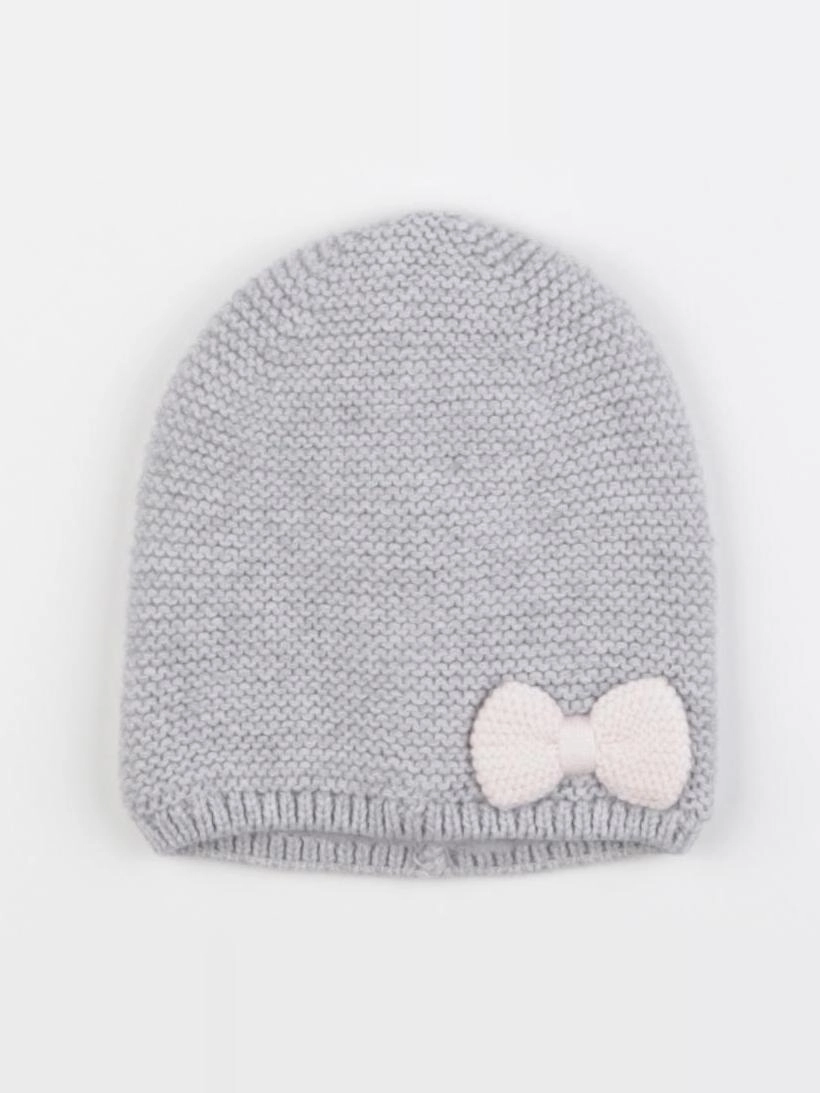 Jacadi - bonnet gris - 12 mois
