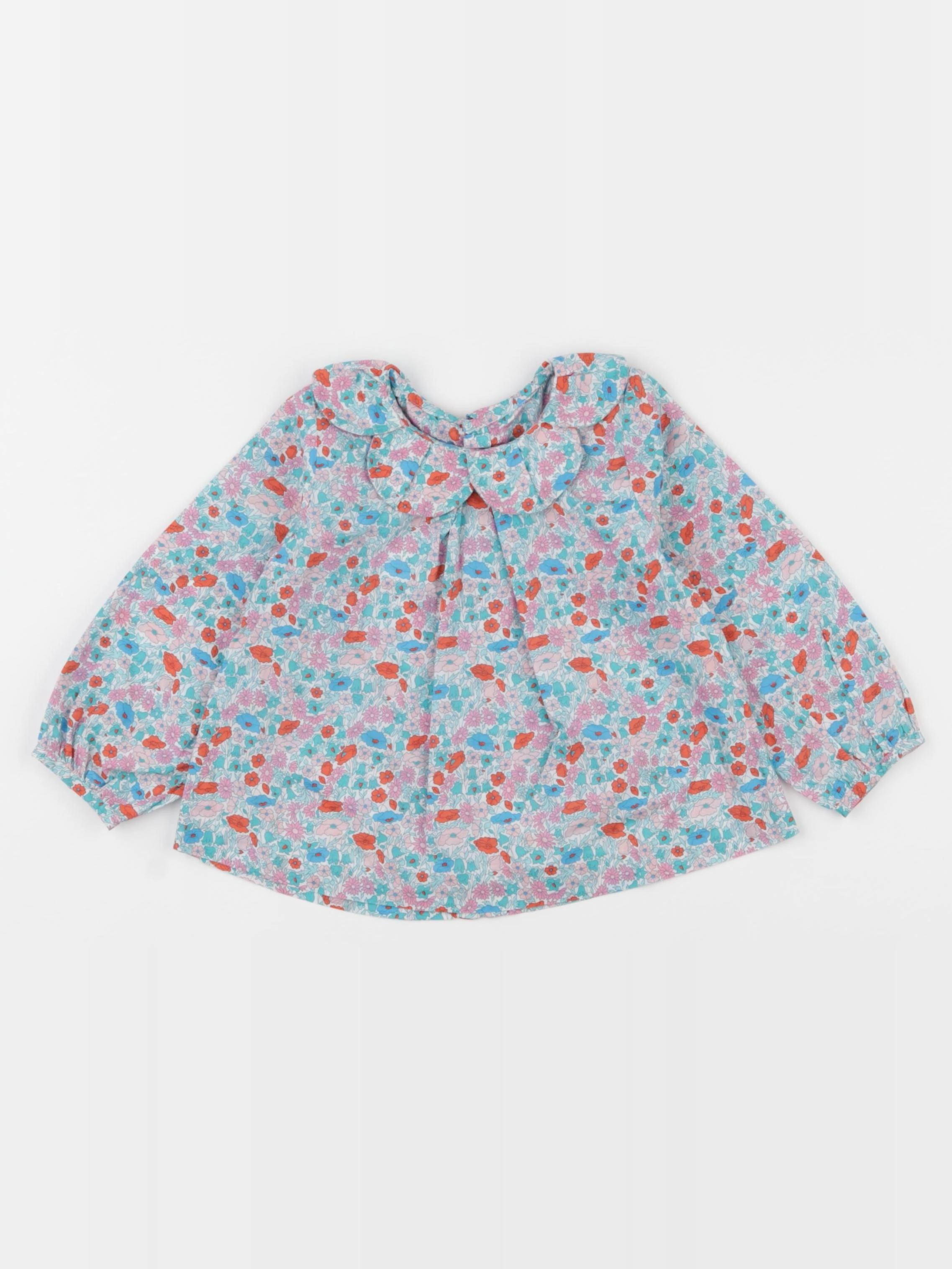 Jacadi - blouse liberty multicolore - 18 mois