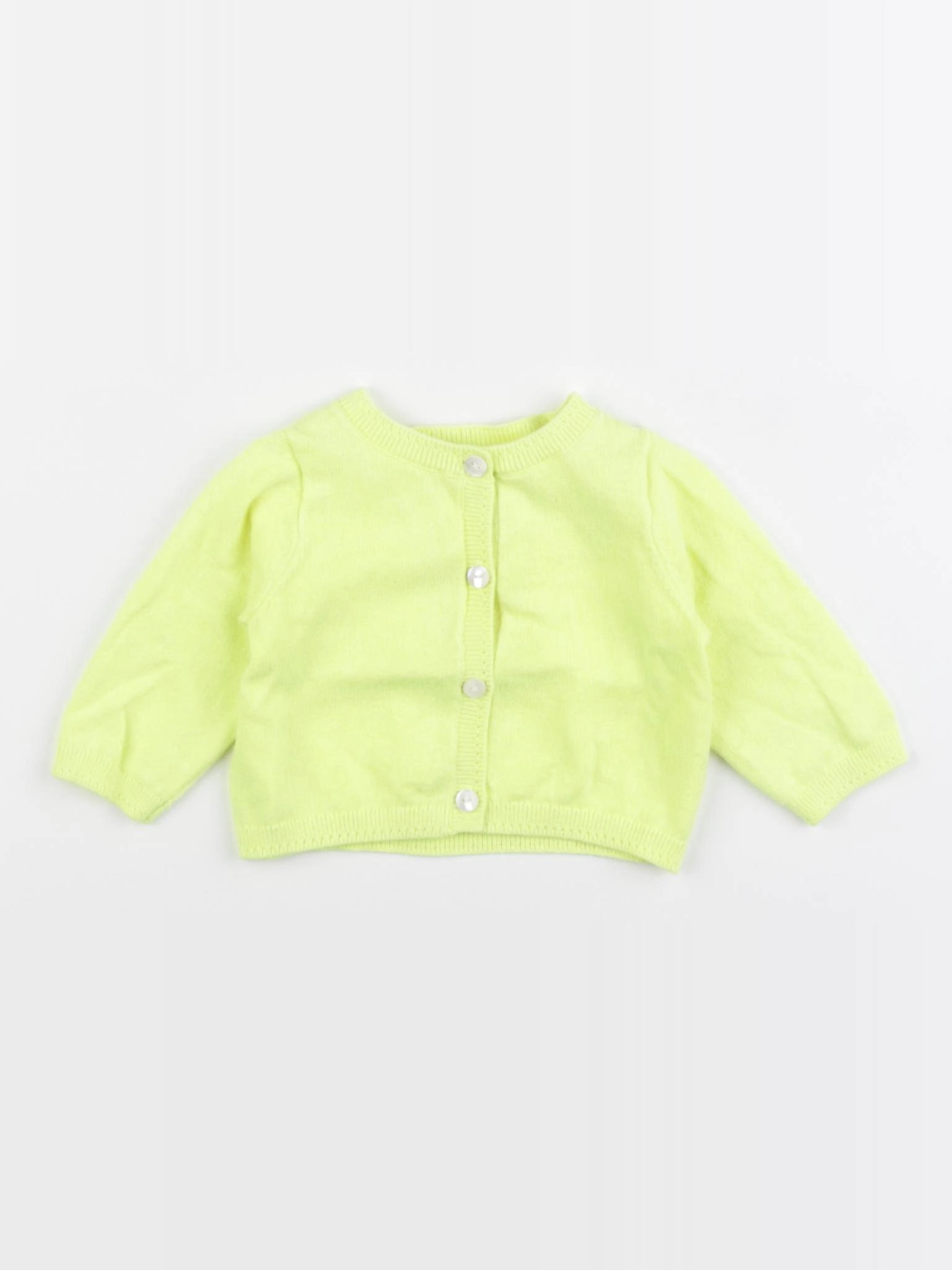 Jacadi - gilet jaune - 3 mois