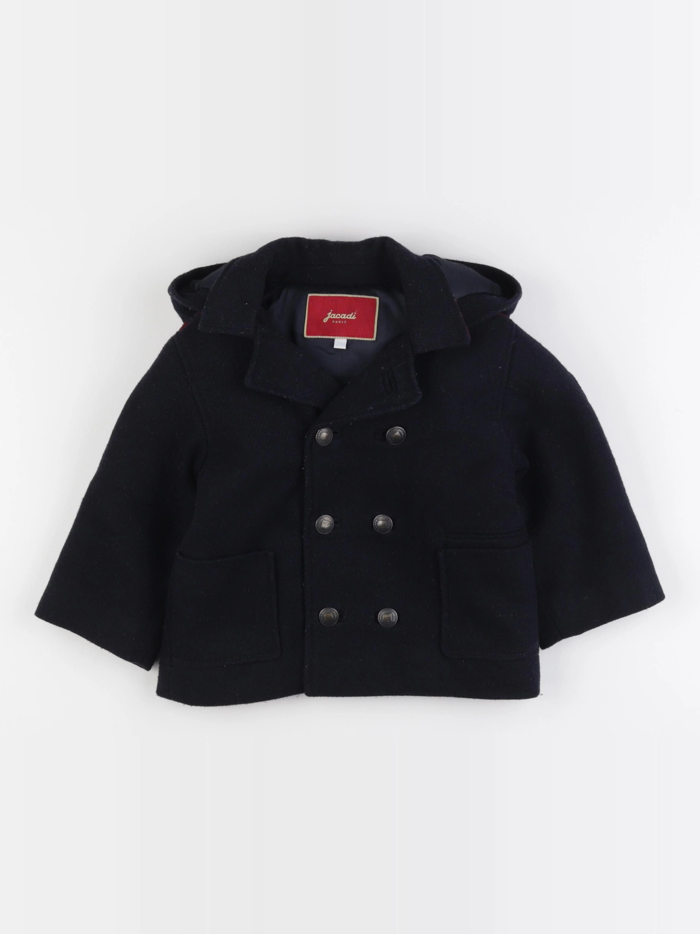 Jacadi - manteau bleu - 24 mois