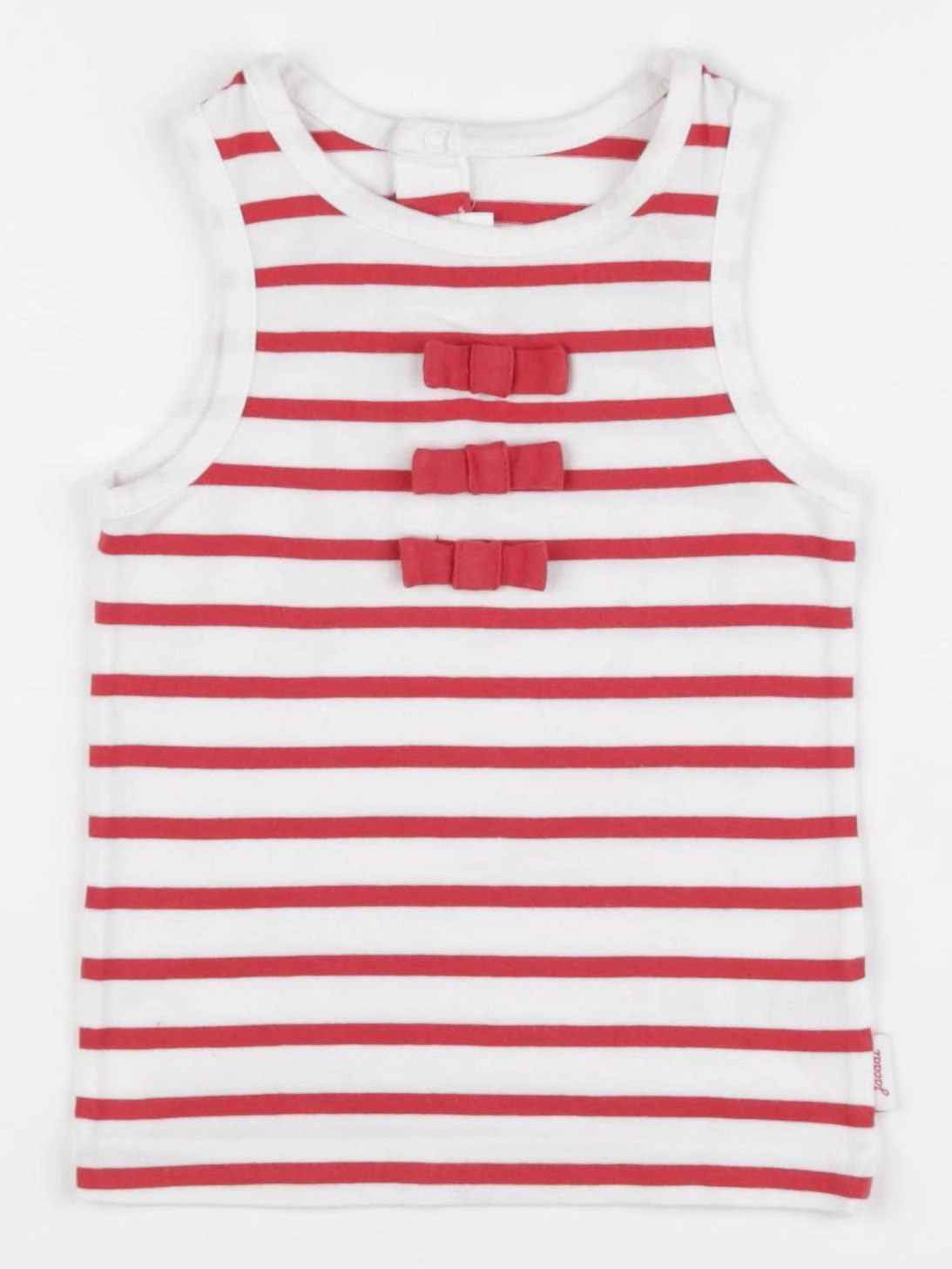 Jacadi - débardeur rouge - 36 mois