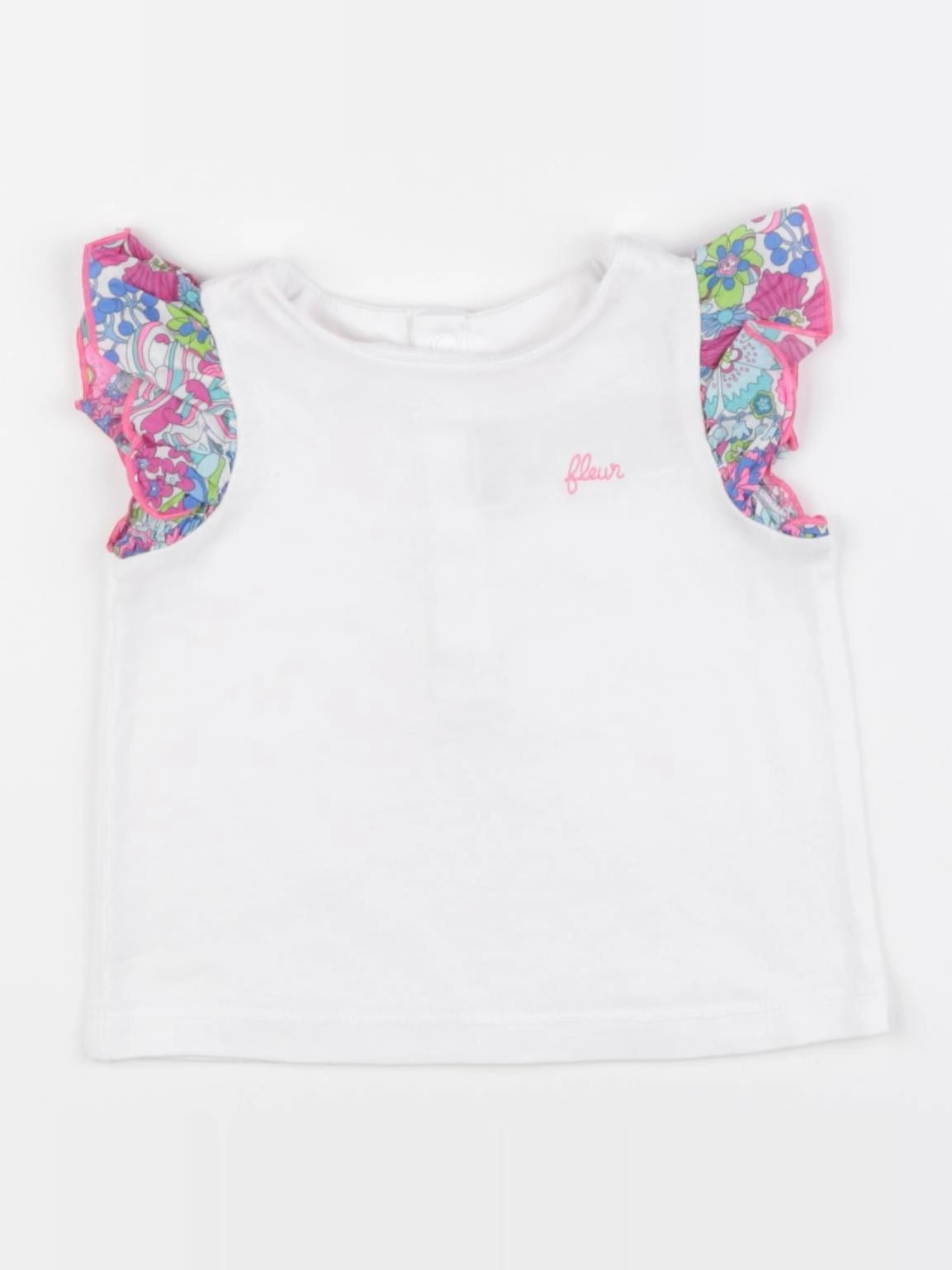 Jacadi - tee-shirt blanc - 6 mois