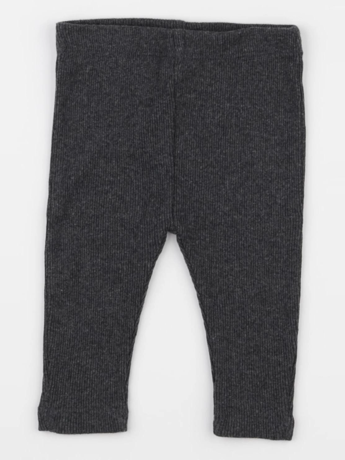 Vertbaudet - legging gris - 6 mois