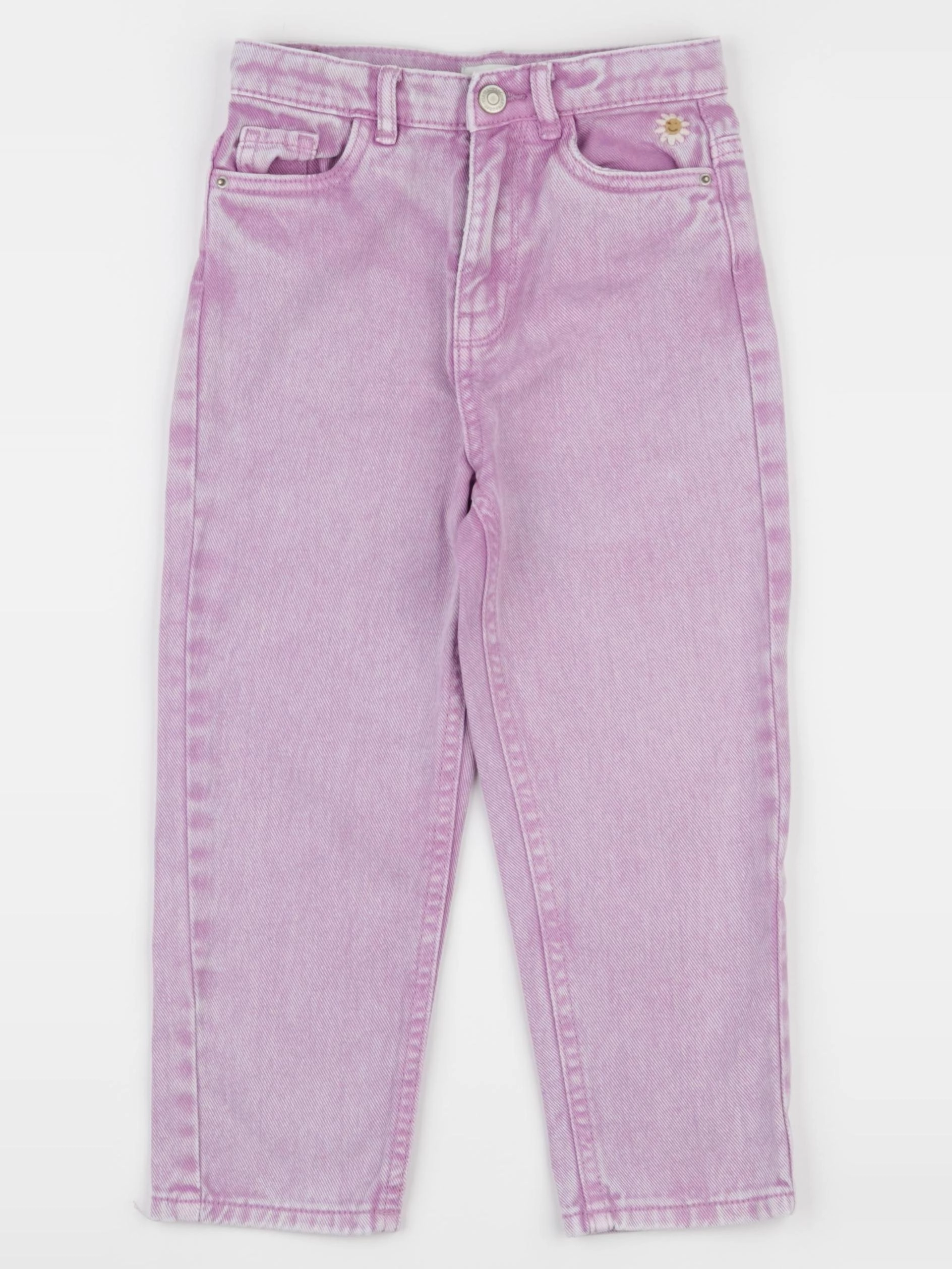 Vertbaudet - jean violet - 4 ans