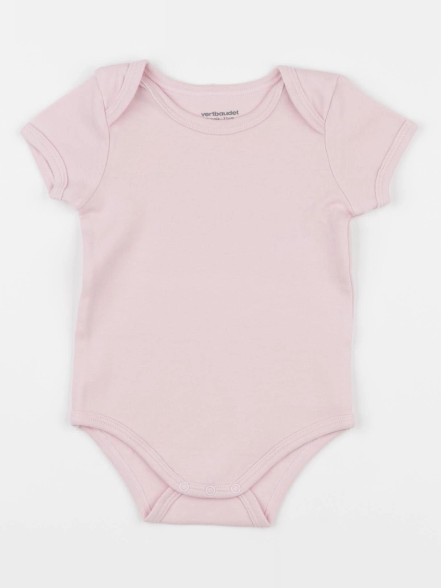 Vertbaudet - body rose - 9 mois