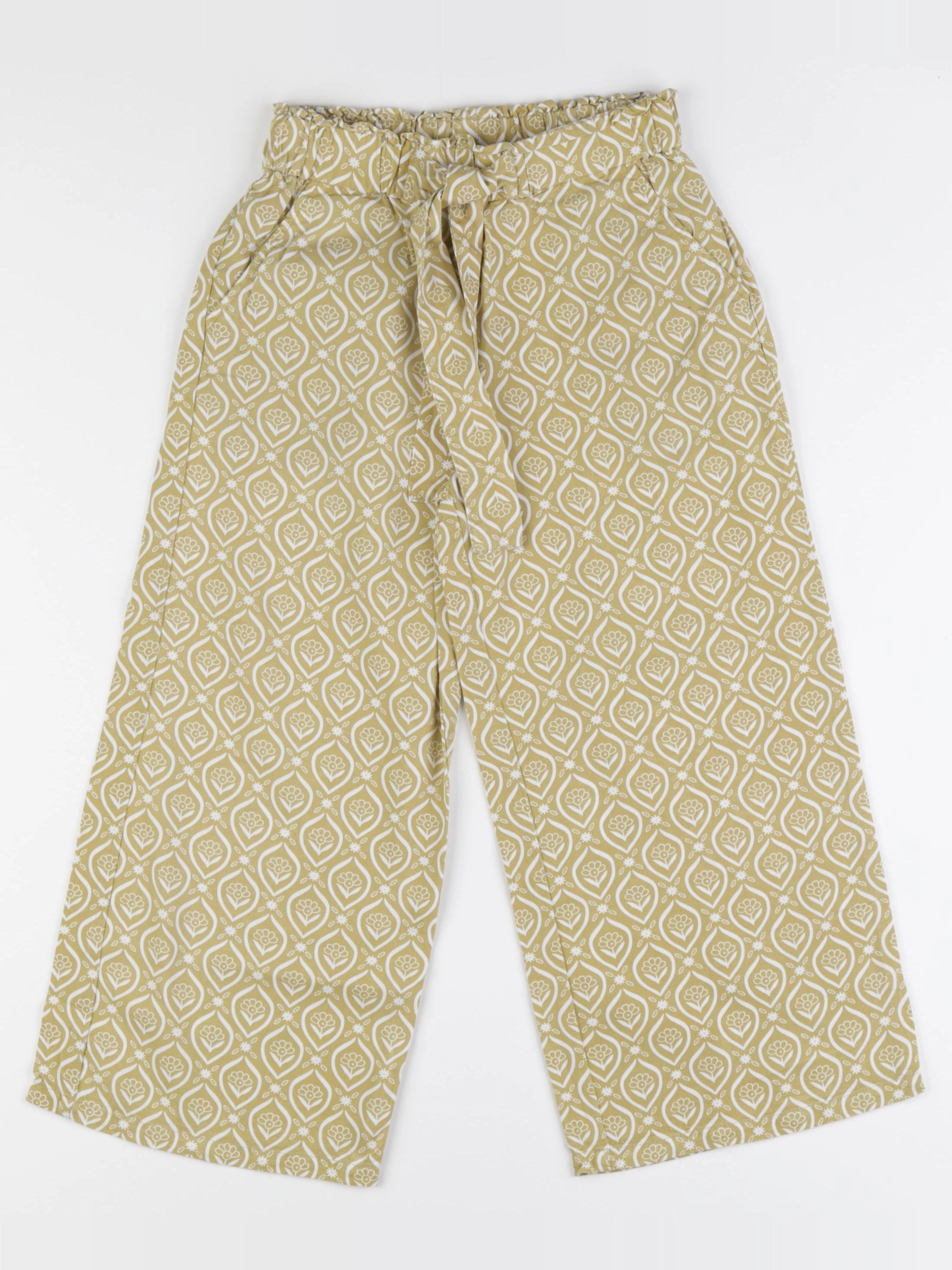 Tape à l'oeil - pantalon jaune - 8 ans