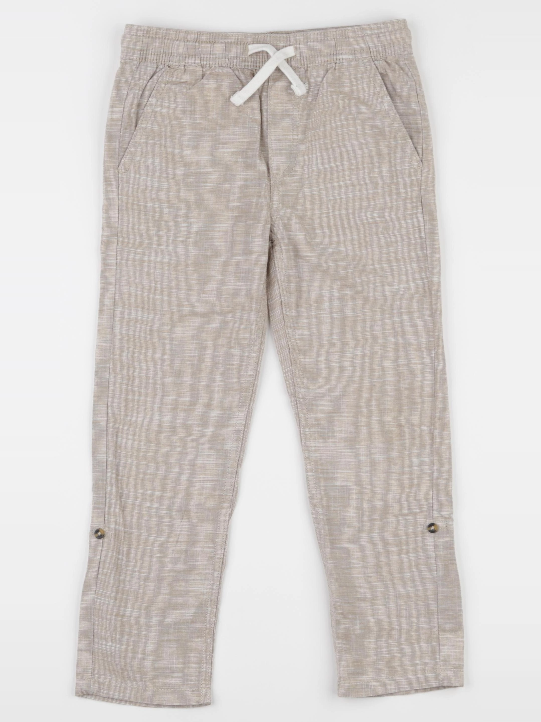 Vertbaudet - pantalon beige - 6 ans