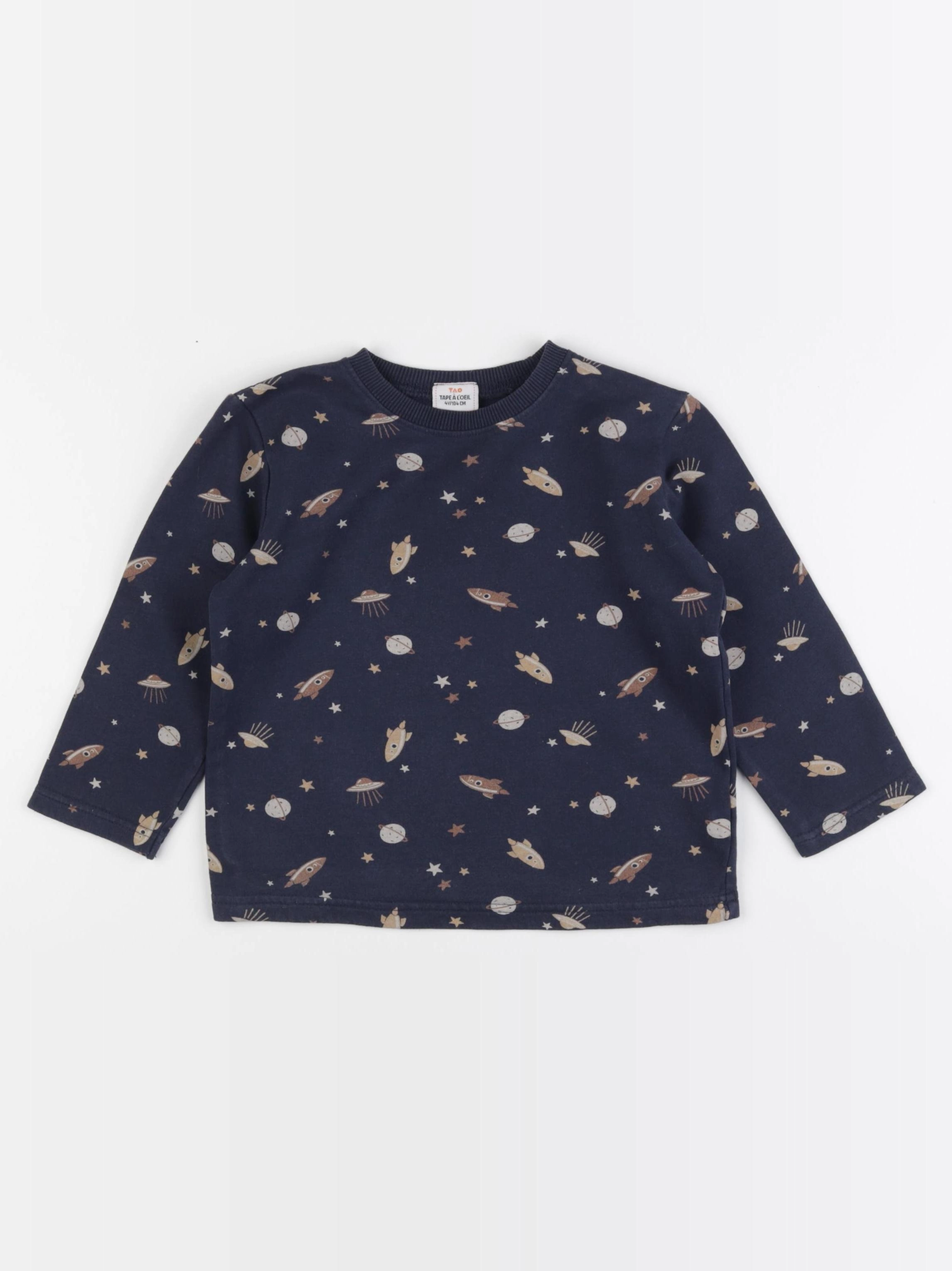 Tape à l'oeil - sweat multicolore - 4 ans