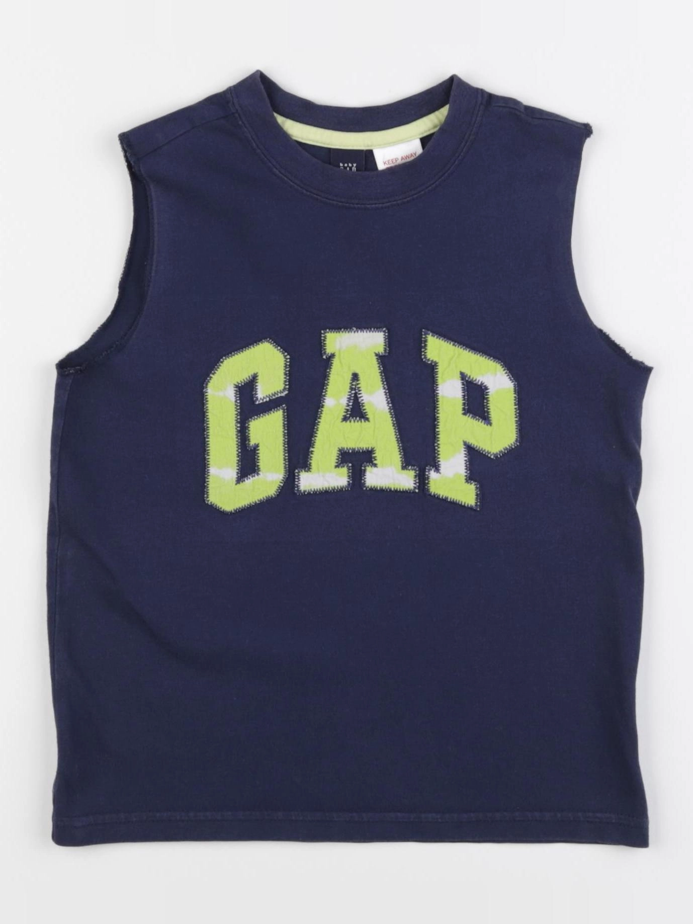 GAP - débardeur bleu - 2 ans