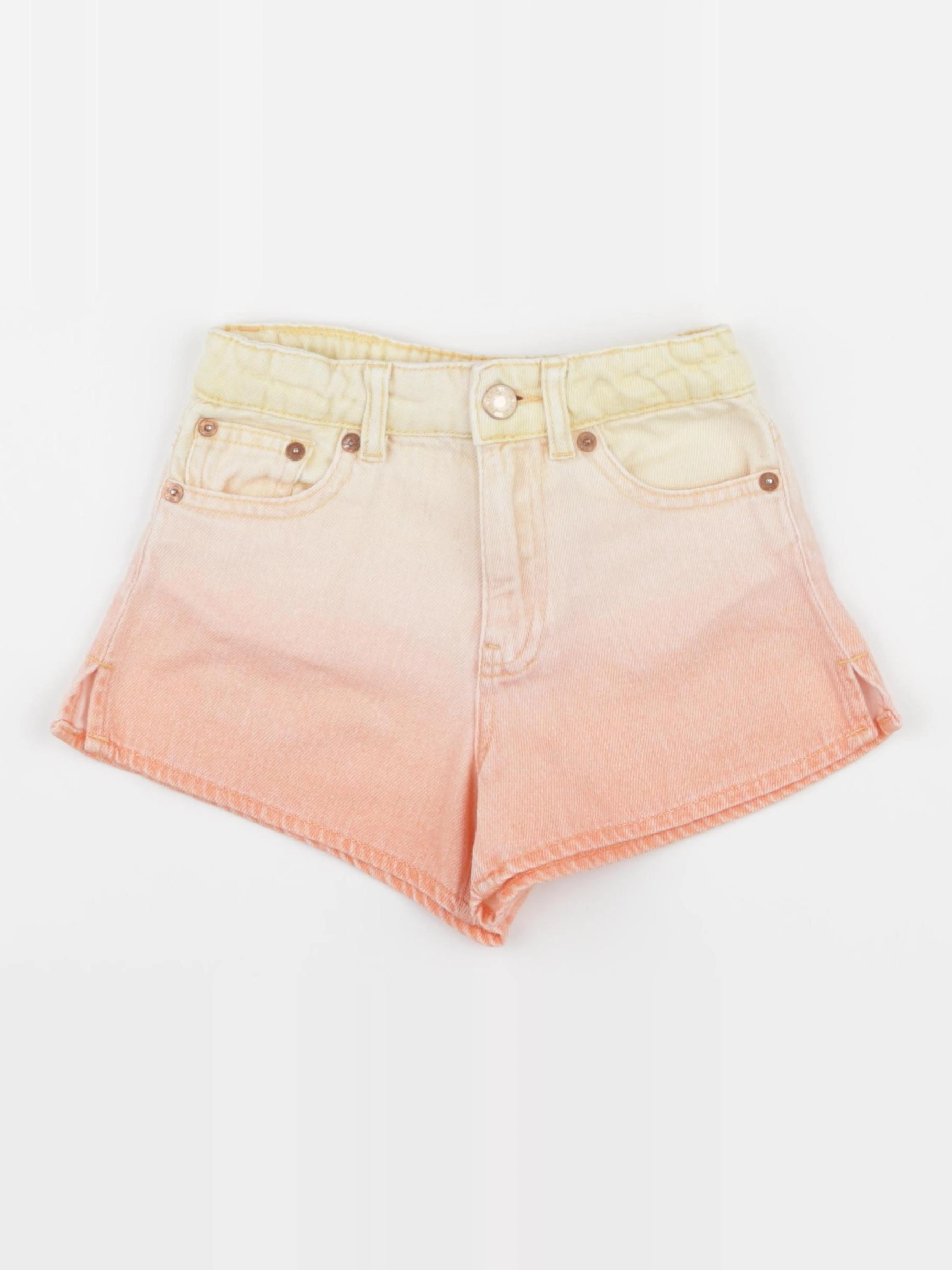 Zara - short orange - 7 ans