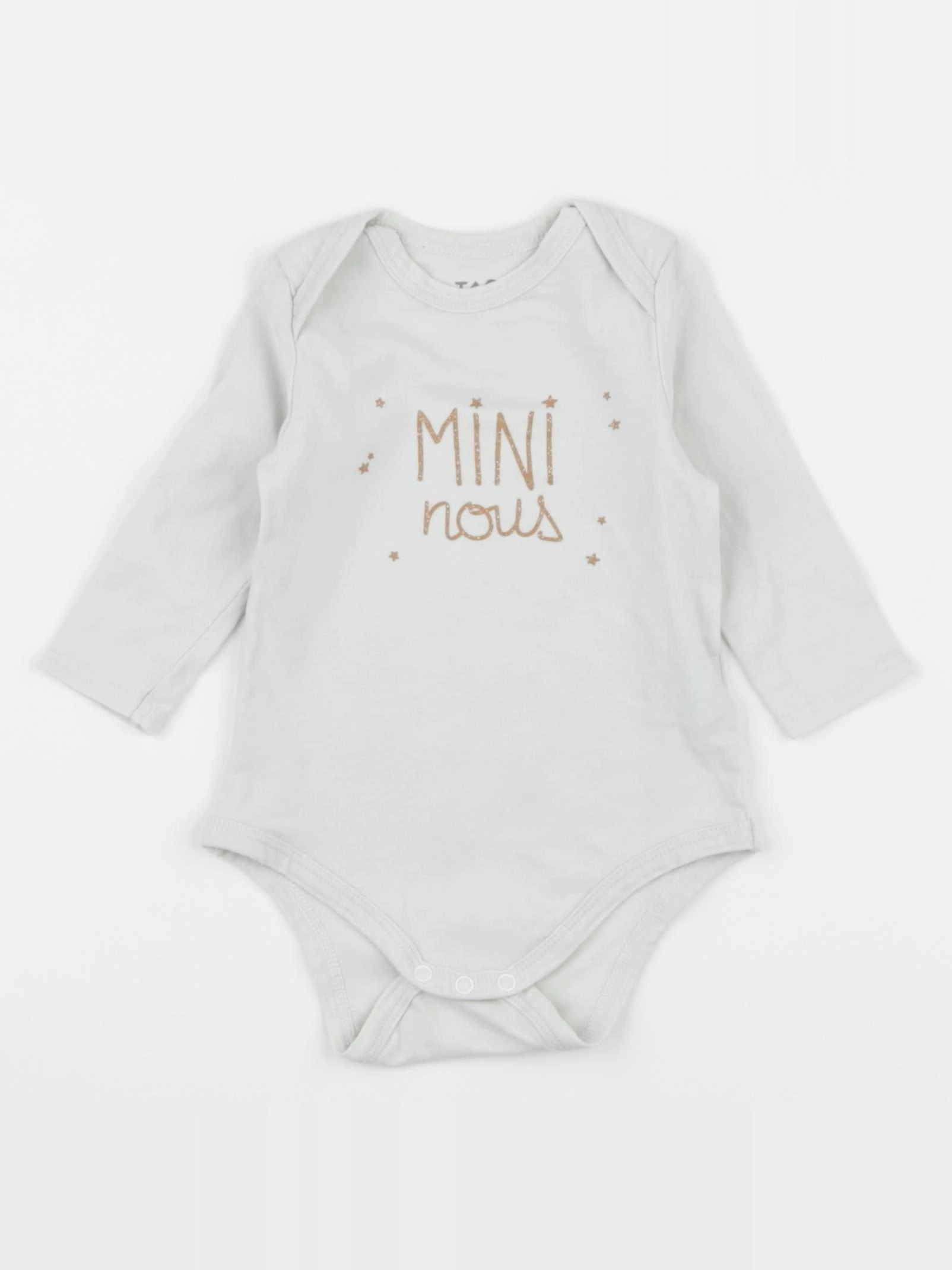 Tape à l'oeil - body bleu - 6 mois