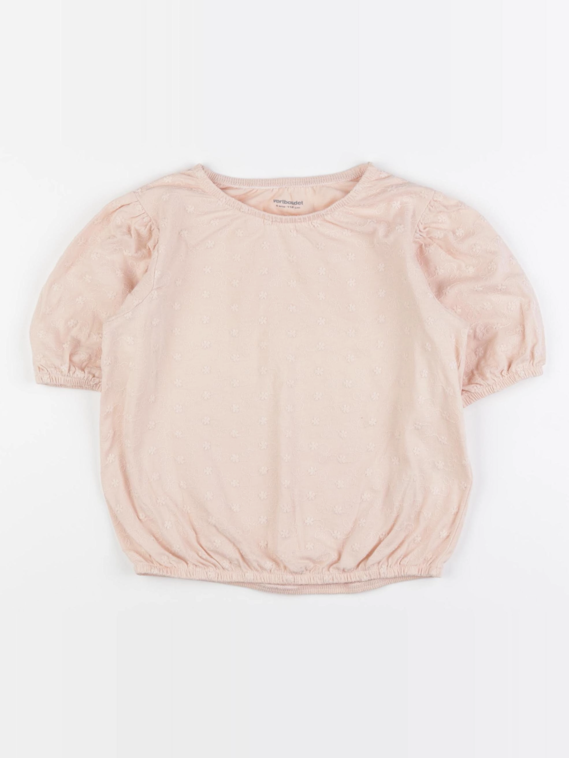 Vertbaudet - blouse rose - 6 ans
