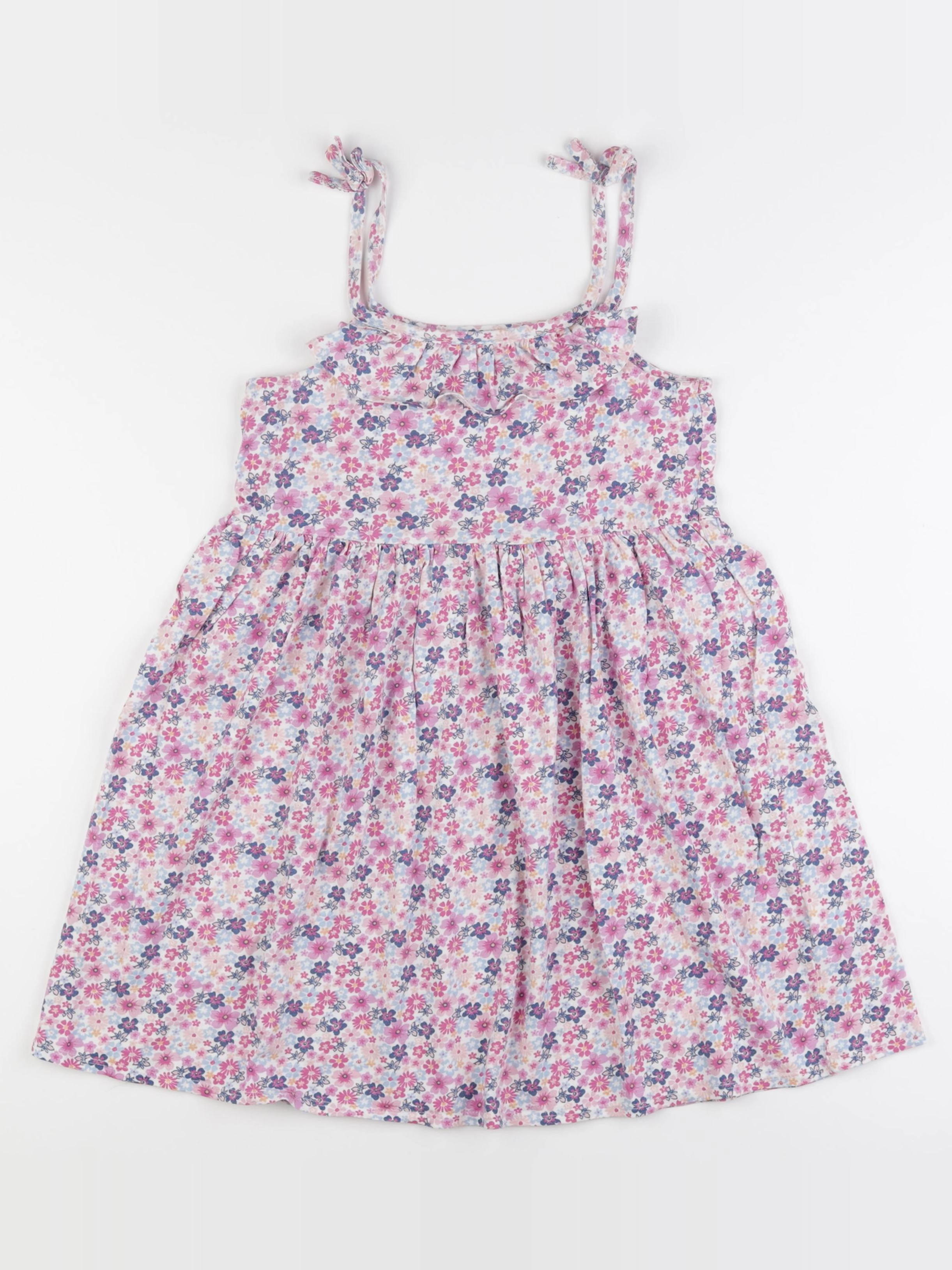 Vertbaudet - robe multicolore - 10 ans