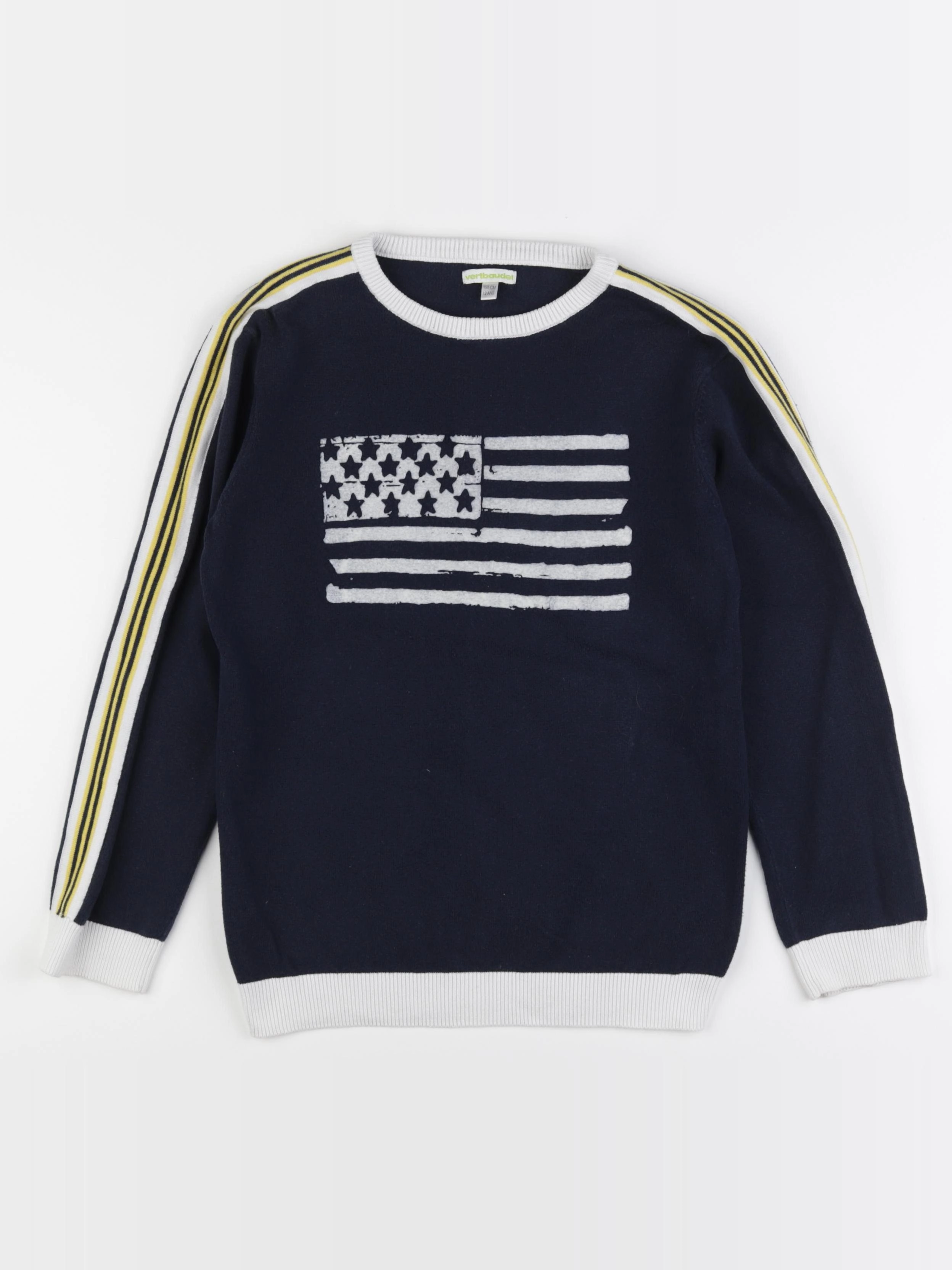 Vertbaudet - pull bleu - 12 ans