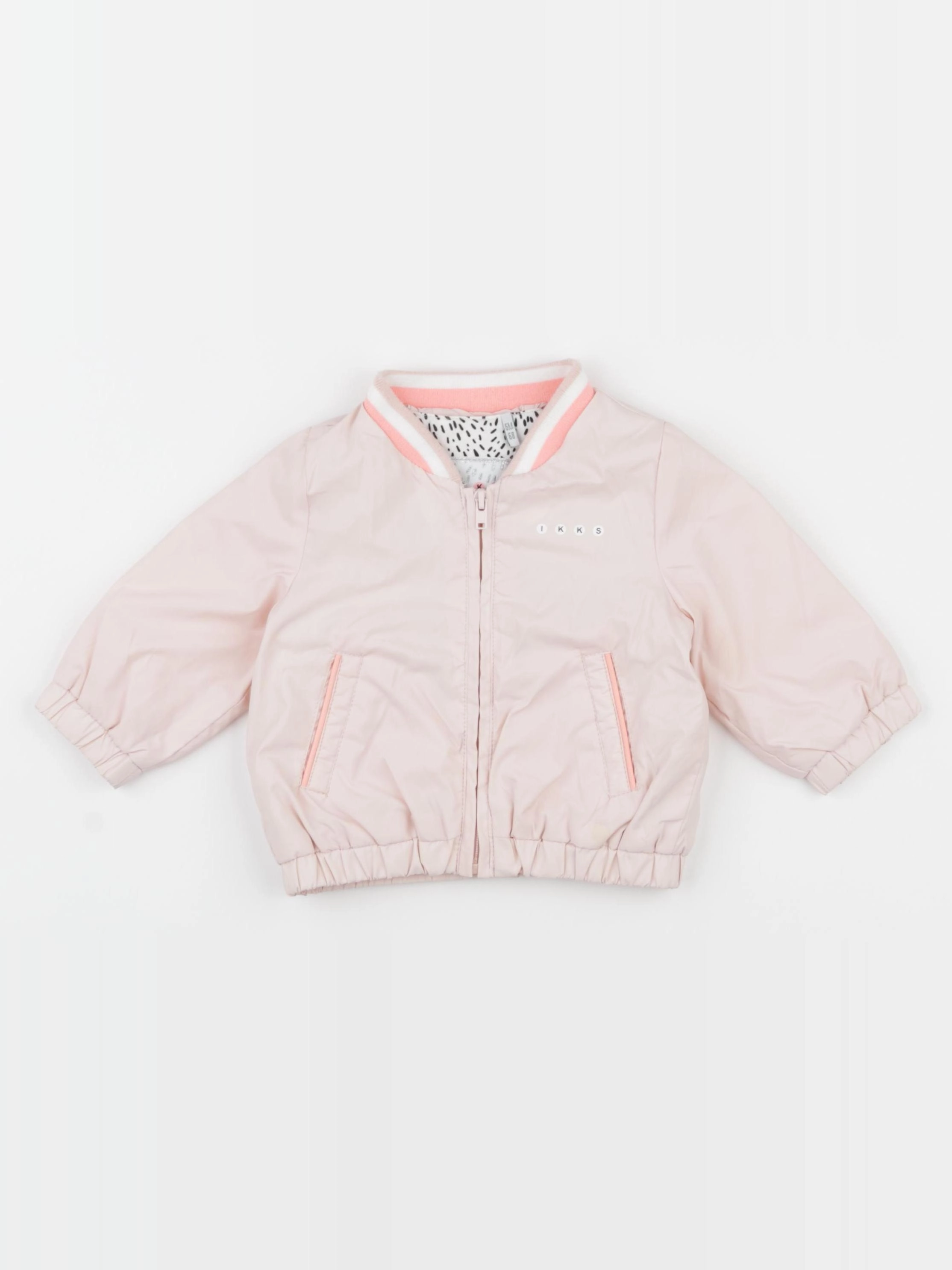 IKKS - imperméable rose - 6 mois