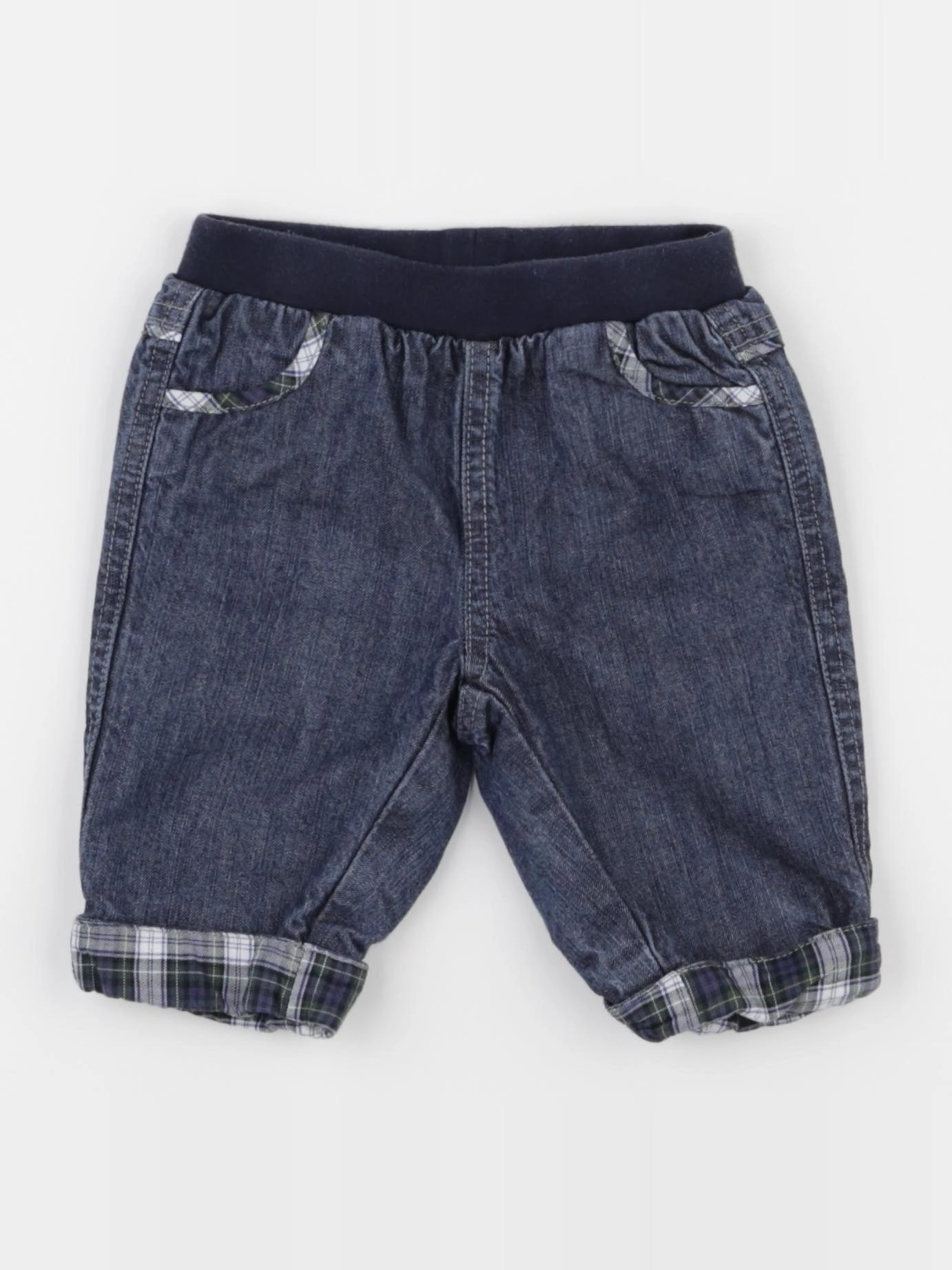 Jacadi - pantalon bleu - 3 mois