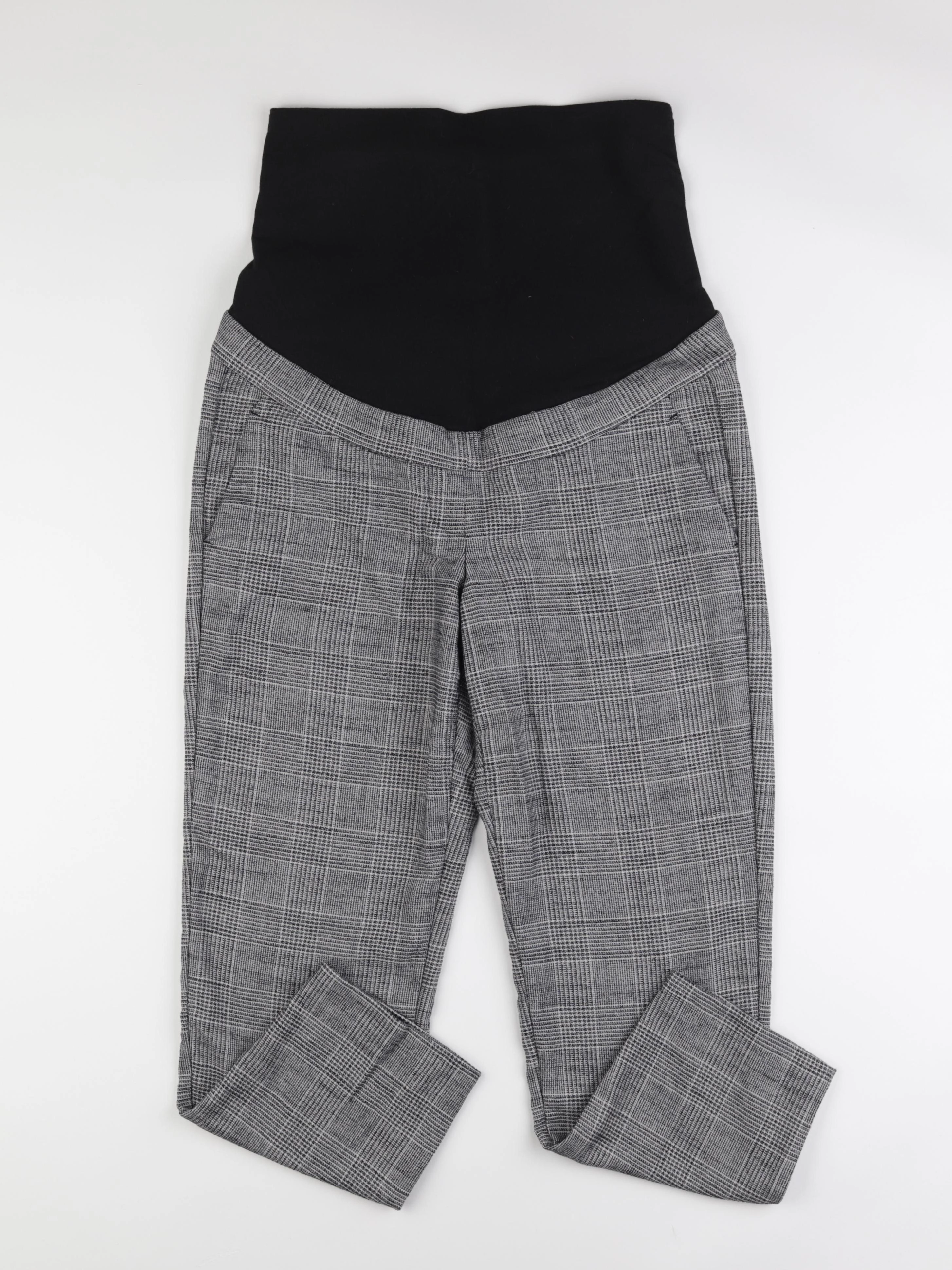 H&M - pantalon grossesse gris - s