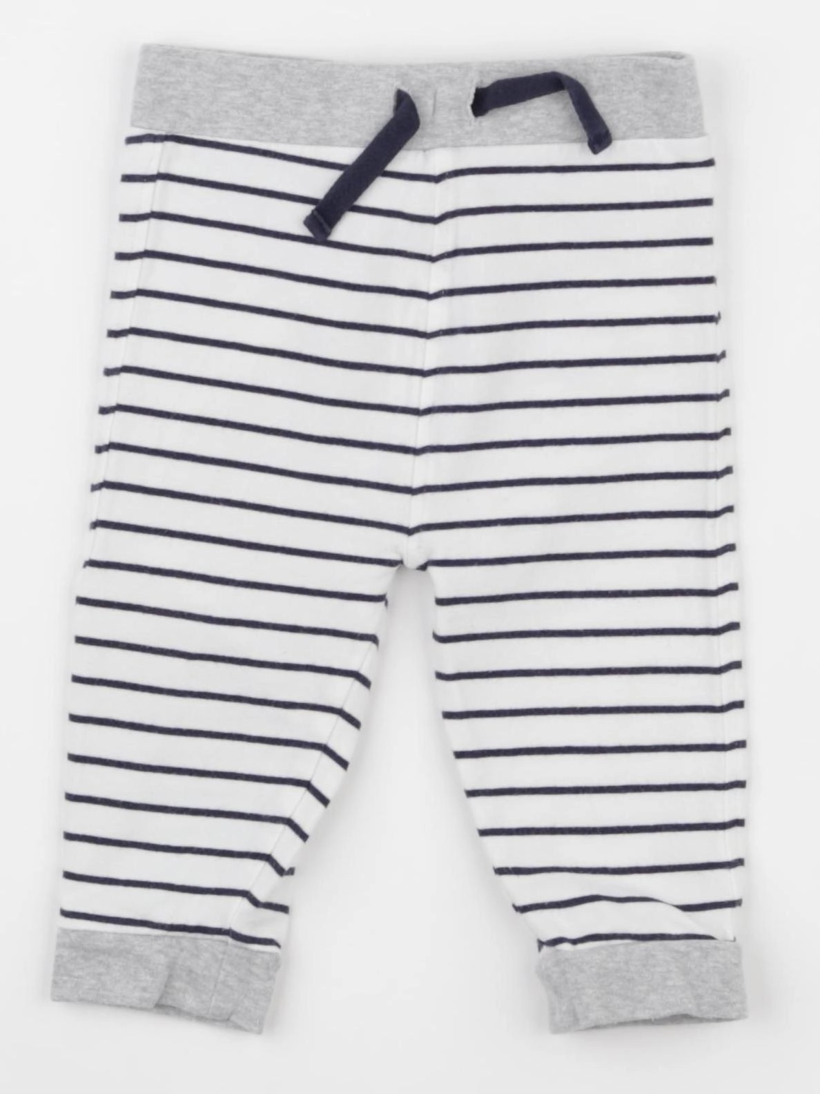 Next - jogging blanc, bleu - 6/9 mois