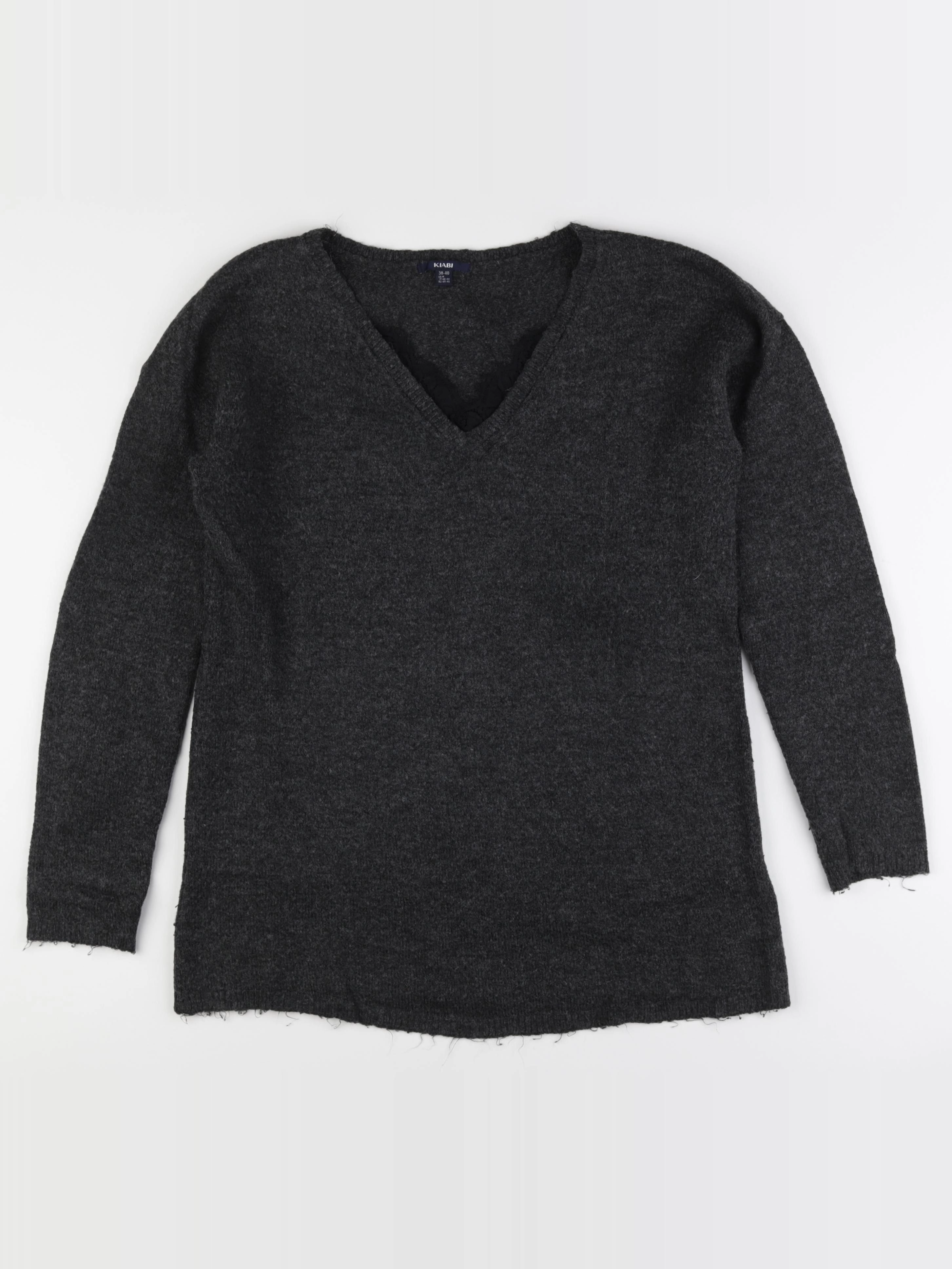 Kiabi - pull grossesse gris - 38 à 40