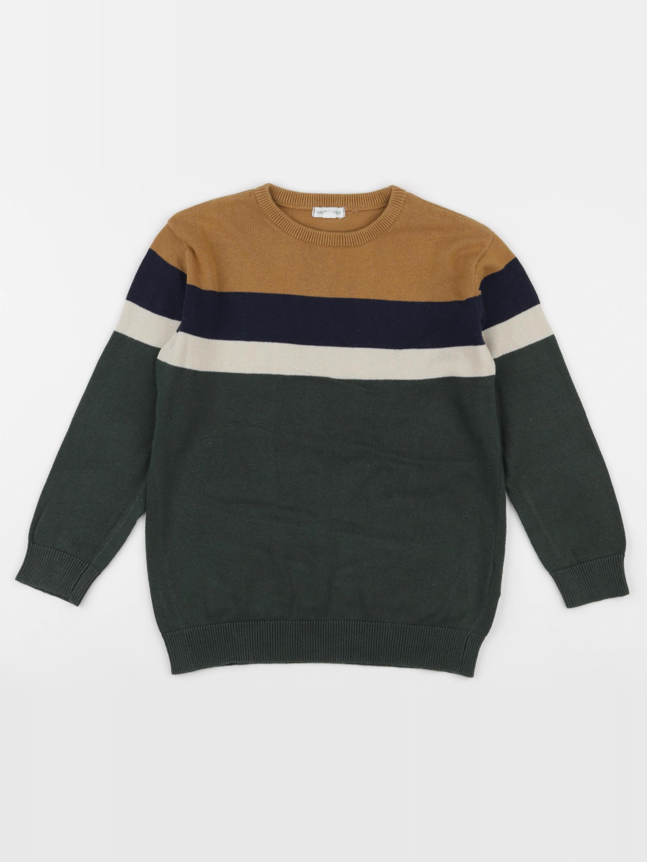 Vertbaudet - pull multicolore - 8 ans