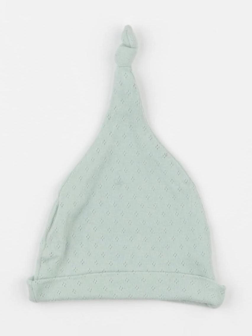 Vertbaudet - bonnet de naissance vert - 0/1 mois