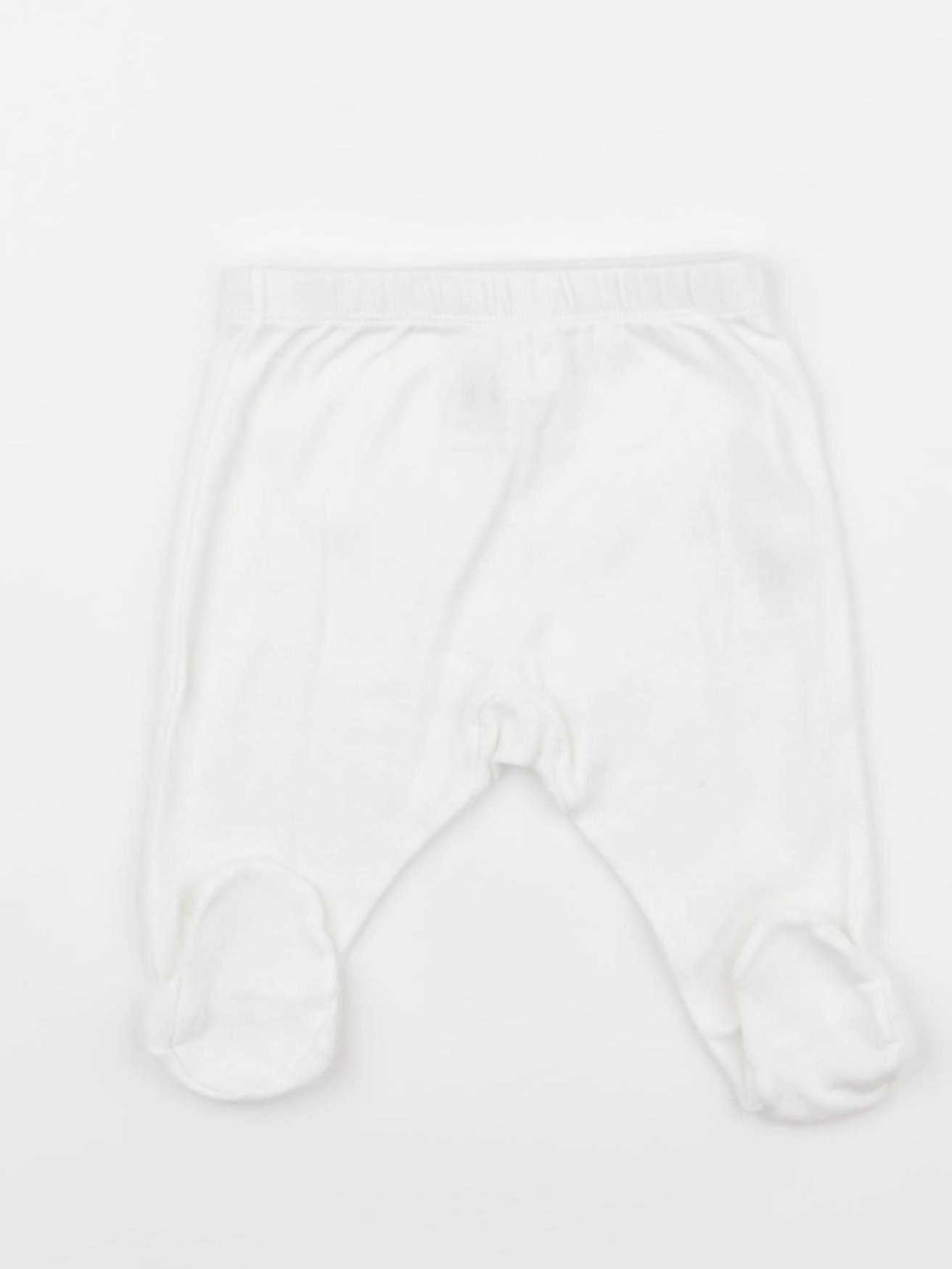 Petit Bateau - legging blanc - 1 mois