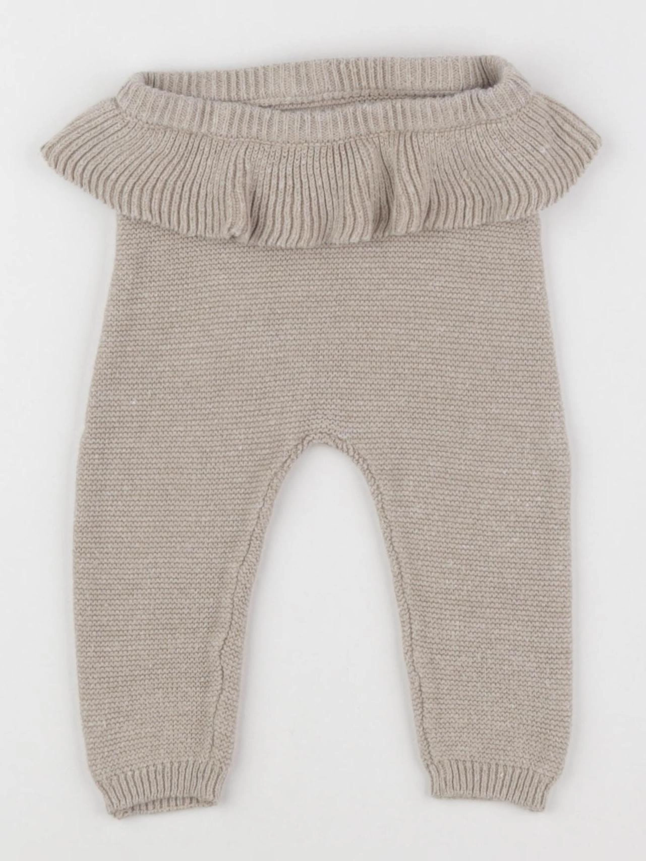 Vertbaudet - pantalon marron - 6 mois