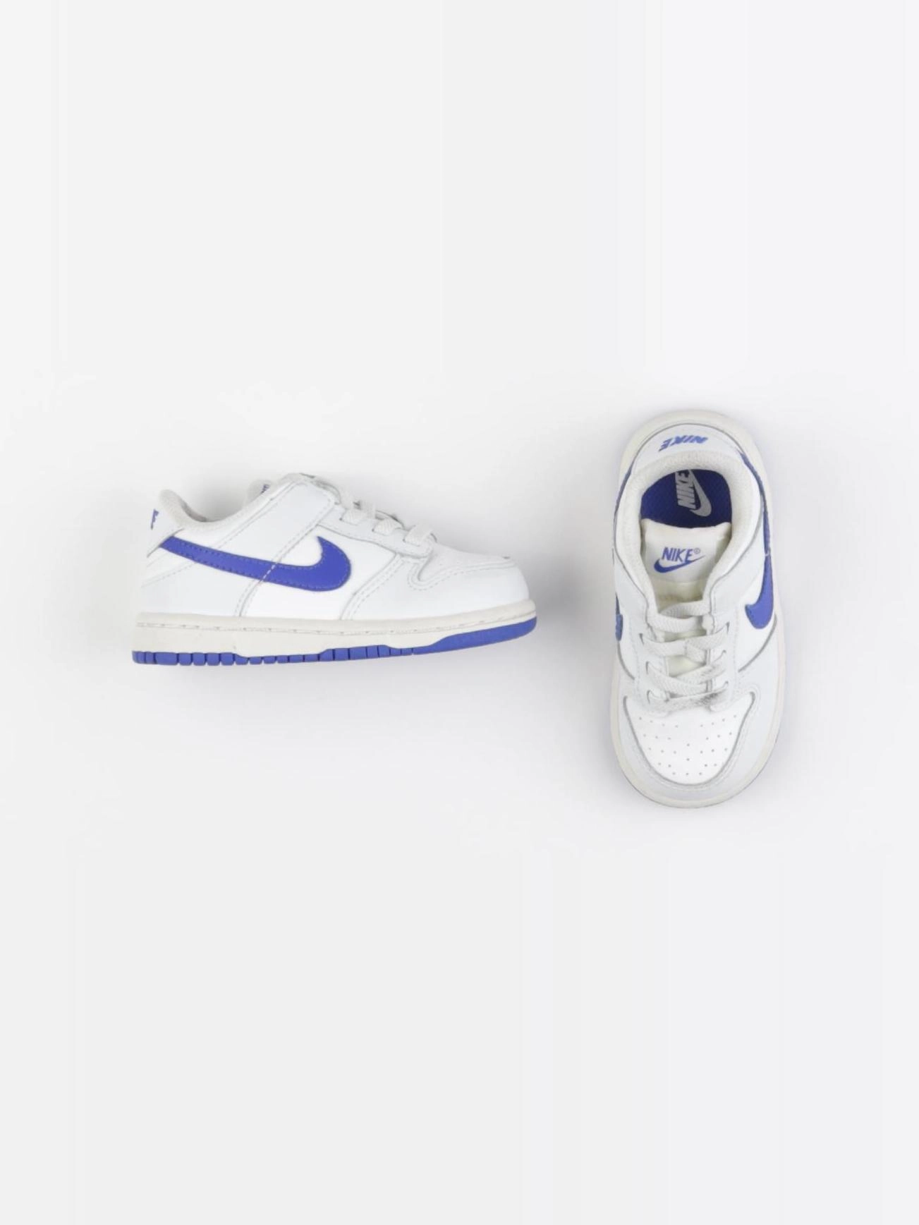 Nike - baskets blanc, bleu - pointure 22