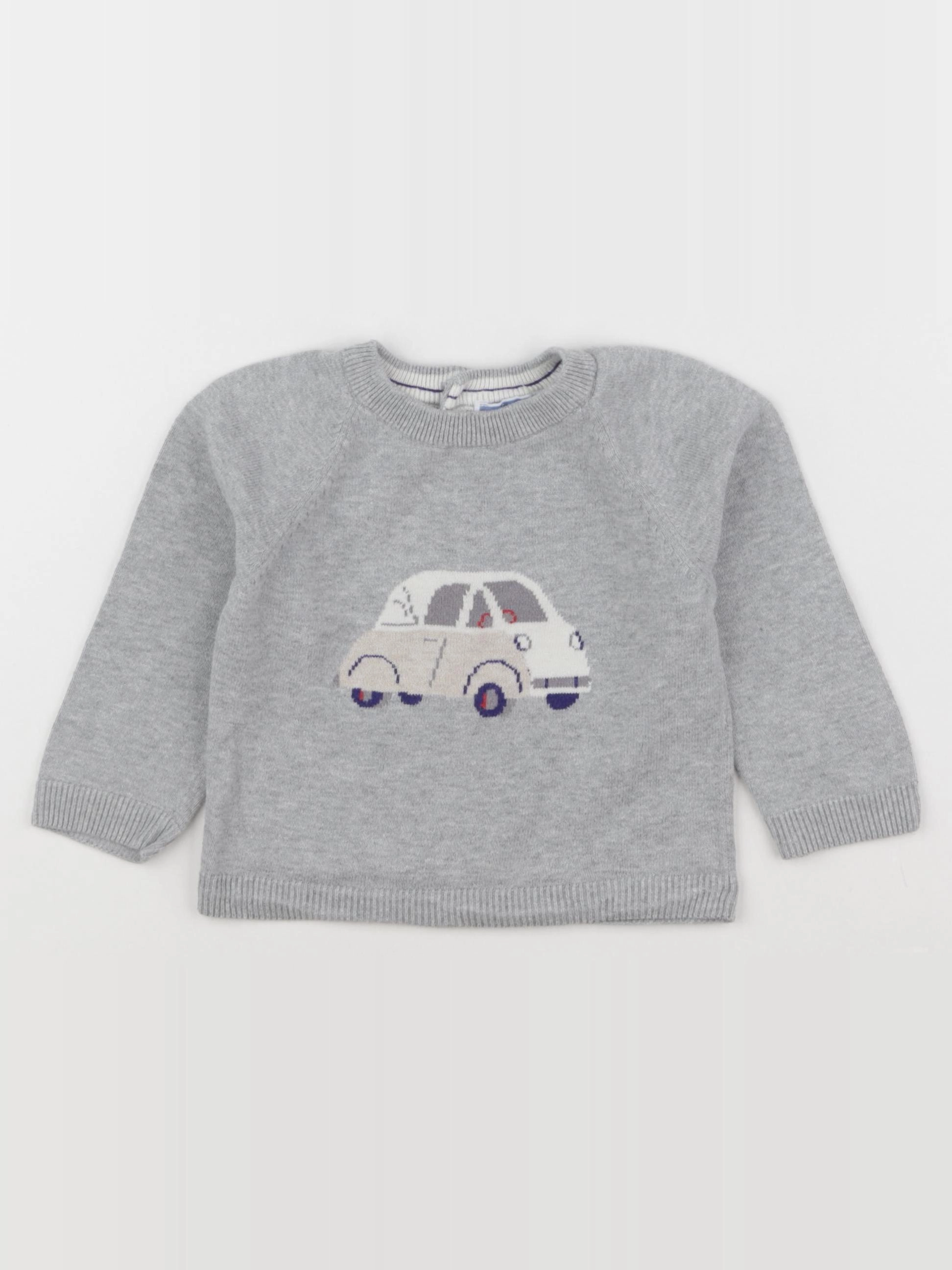 Jacadi - pull gris - 18 mois