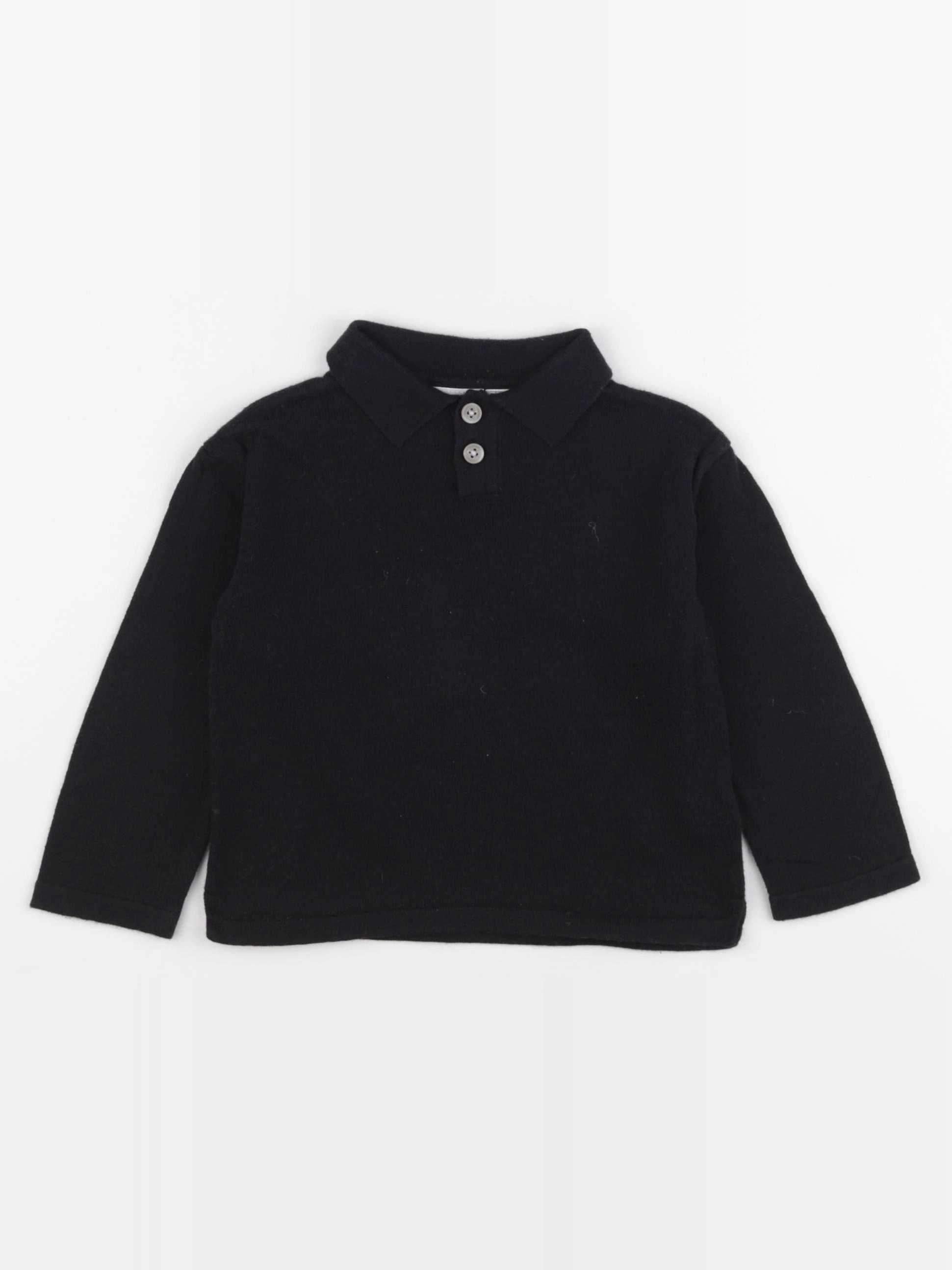 Zara - pull noir - 2 ans
