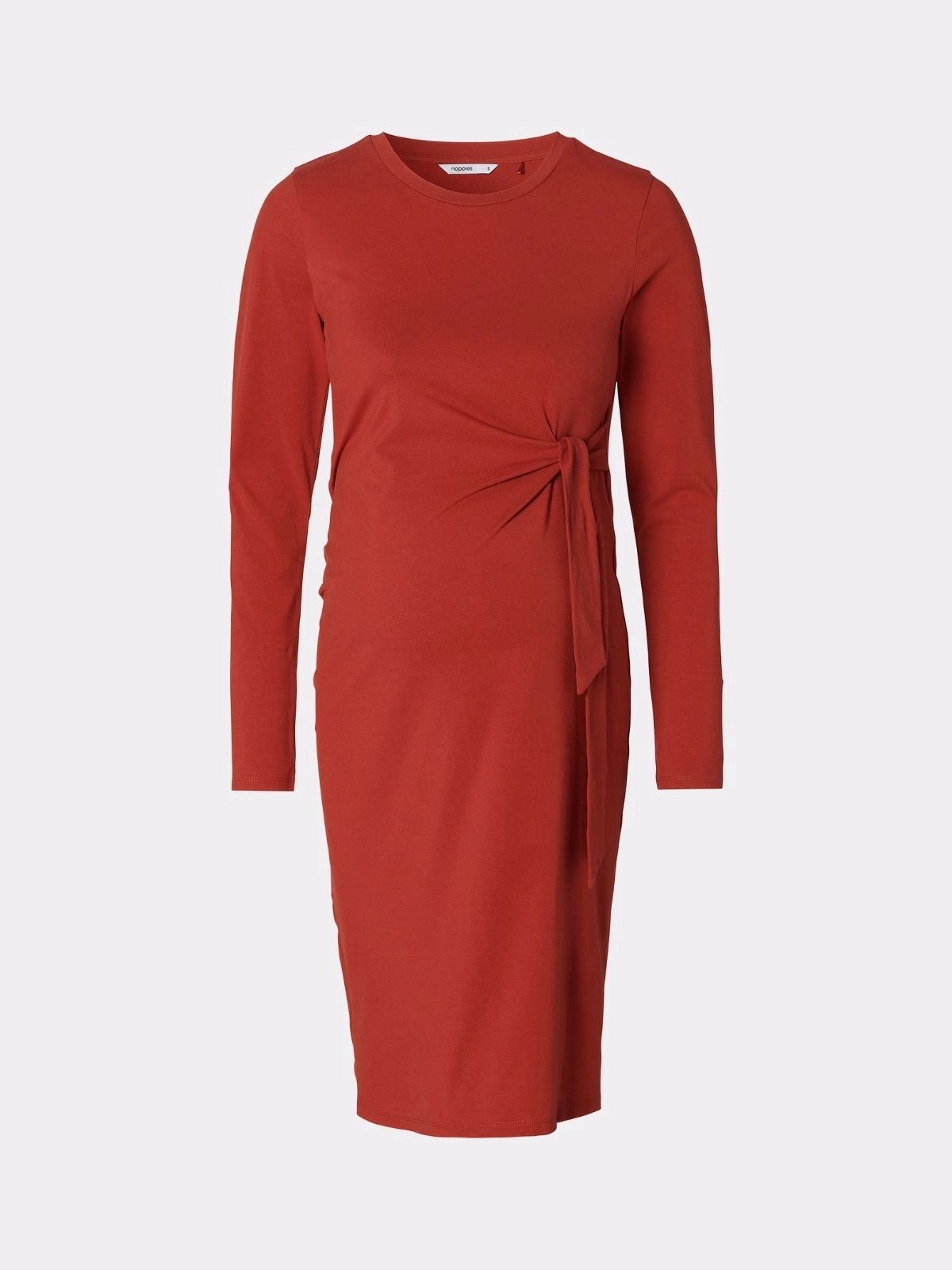 Noppies maternité - robe manches longues grossesse rouge - s