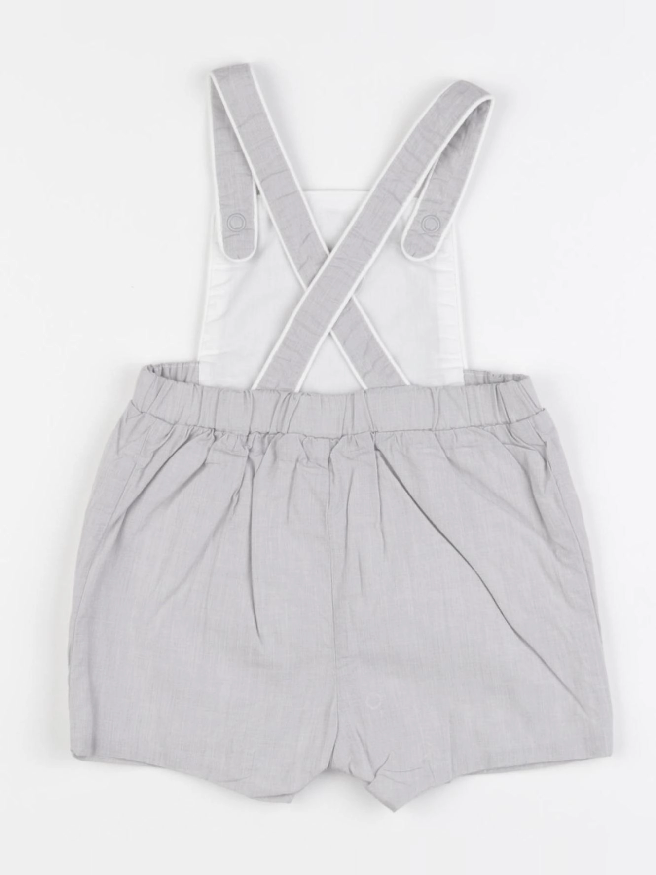 Jacadi - salopette gris - 12 mois