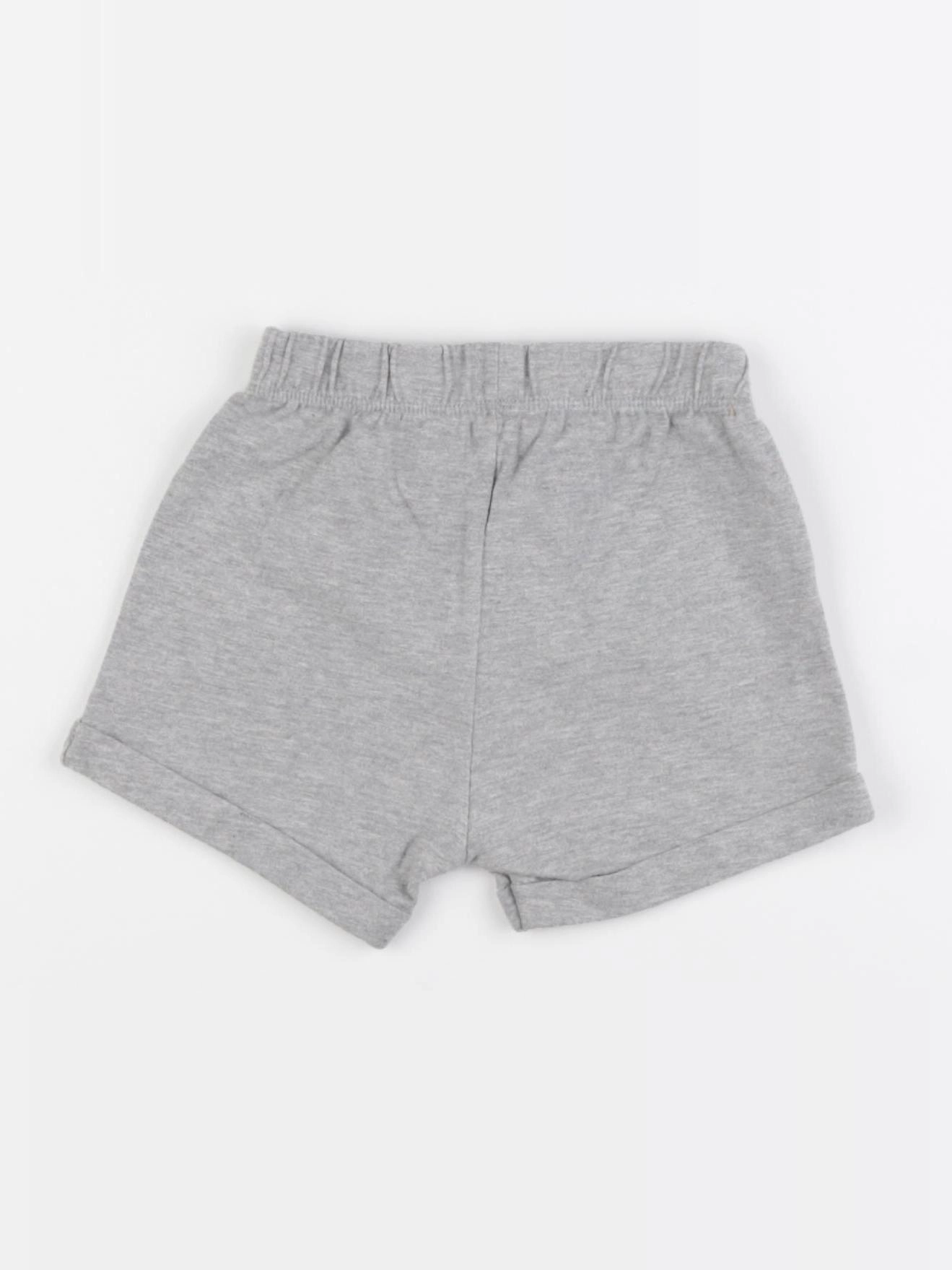 Petit Bateau - short gris - 18 mois
