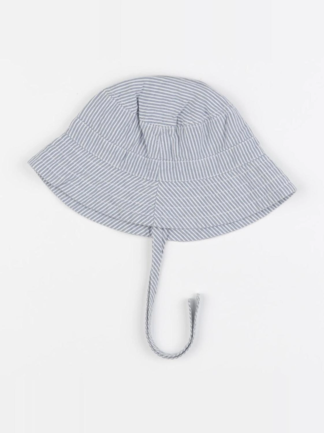 Cyrillus - chapeau blanc, bleu - 3/6 mois