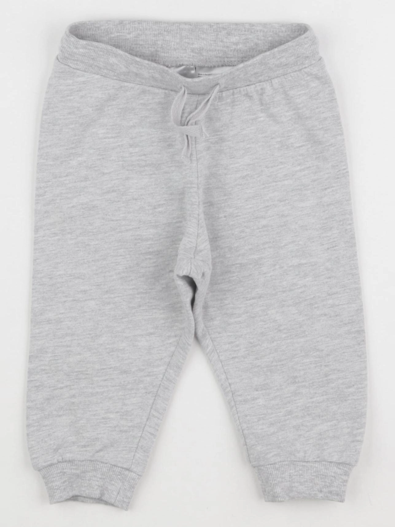 H&M - pantalon gris - 6/9 mois