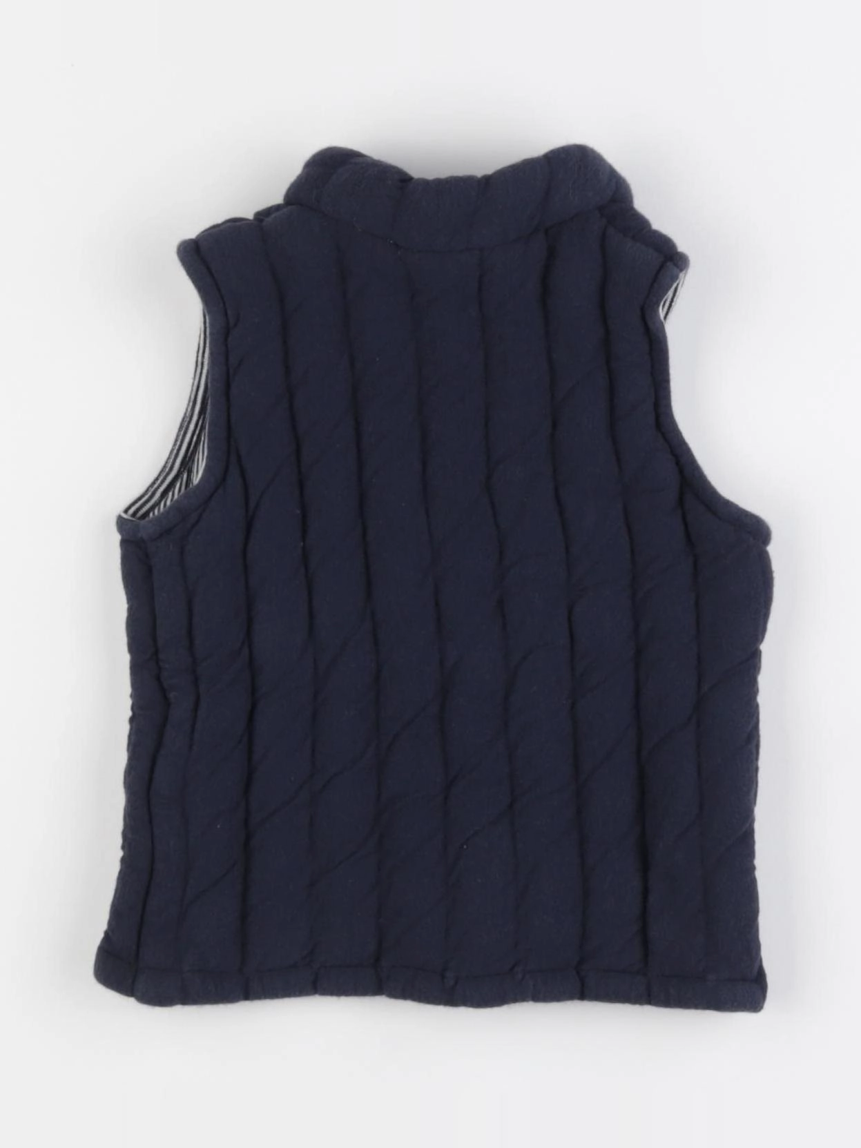 Petit Bateau - gilet bleu - 12 mois