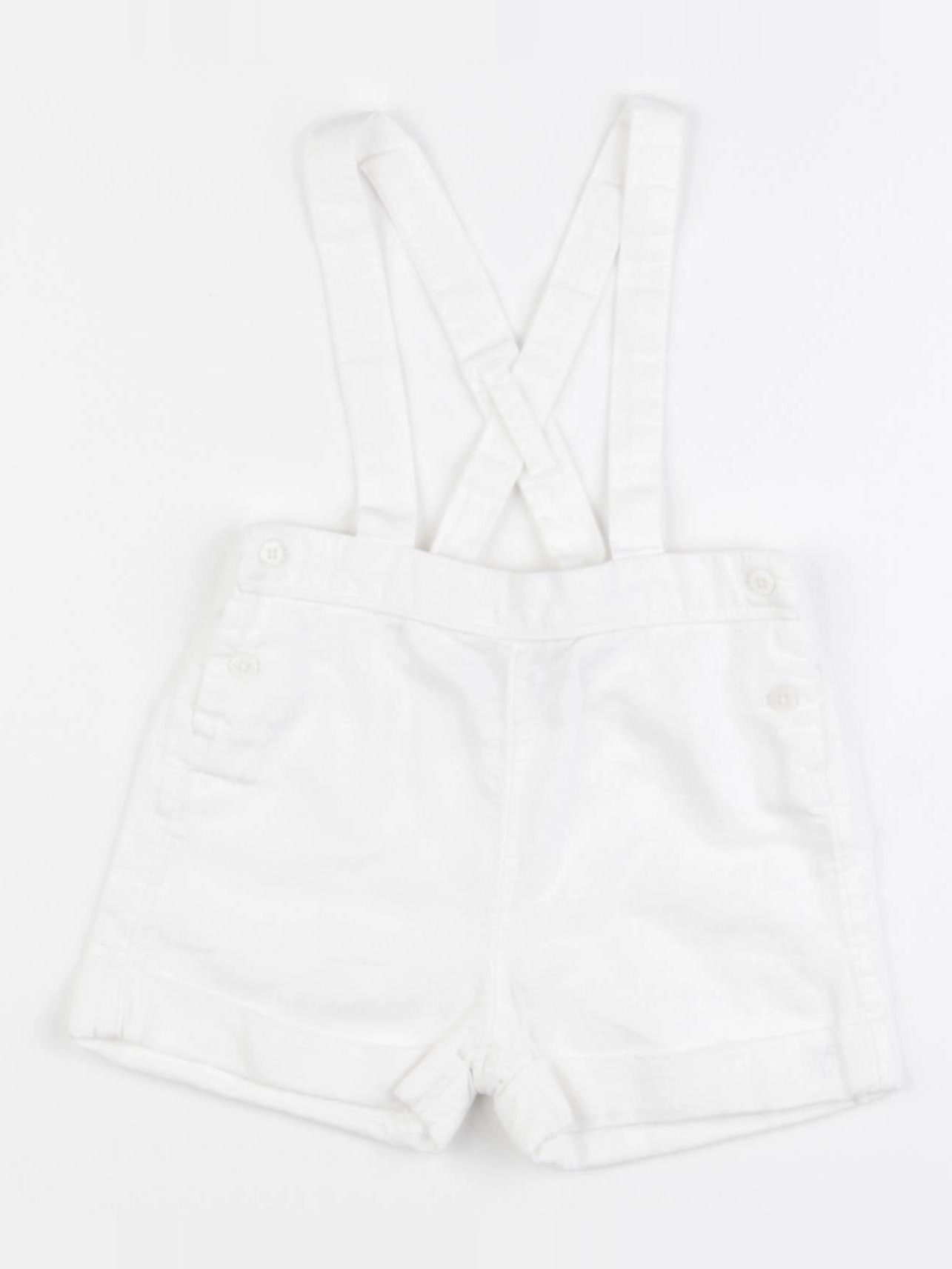 Cyrillus - short blanc - 6 mois