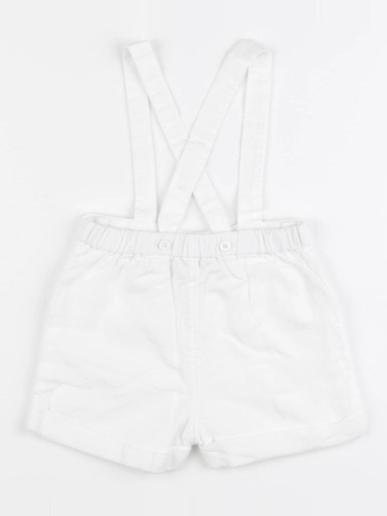 Cyrillus - short blanc - 6 mois