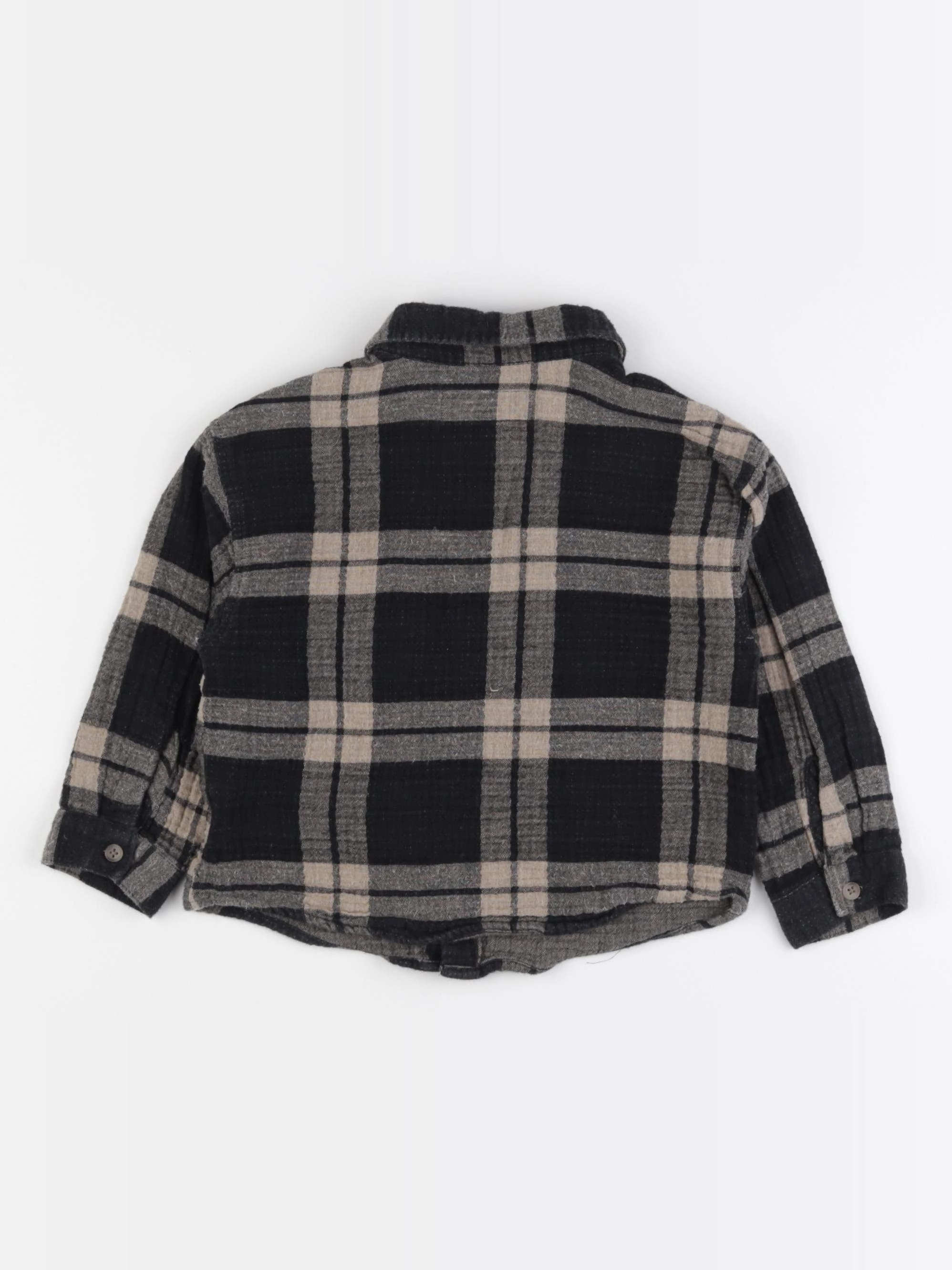 Zara - chemise noir, marron - 2 ans