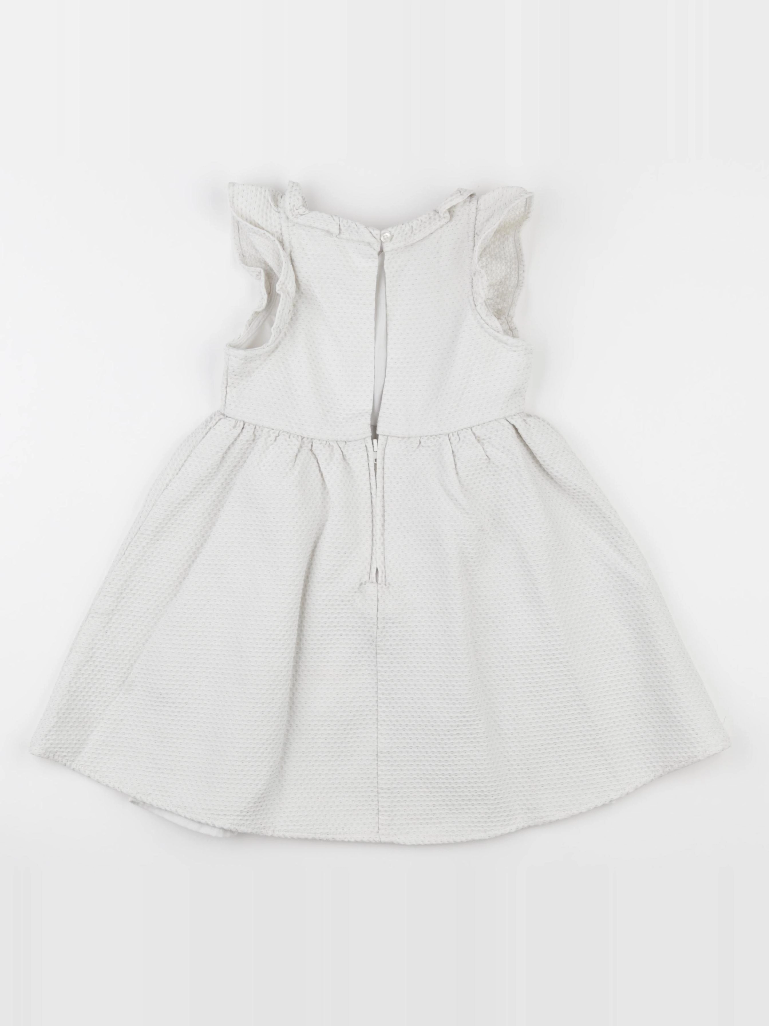 Tape à l'oeil - robe blanc, or - 6 ans
