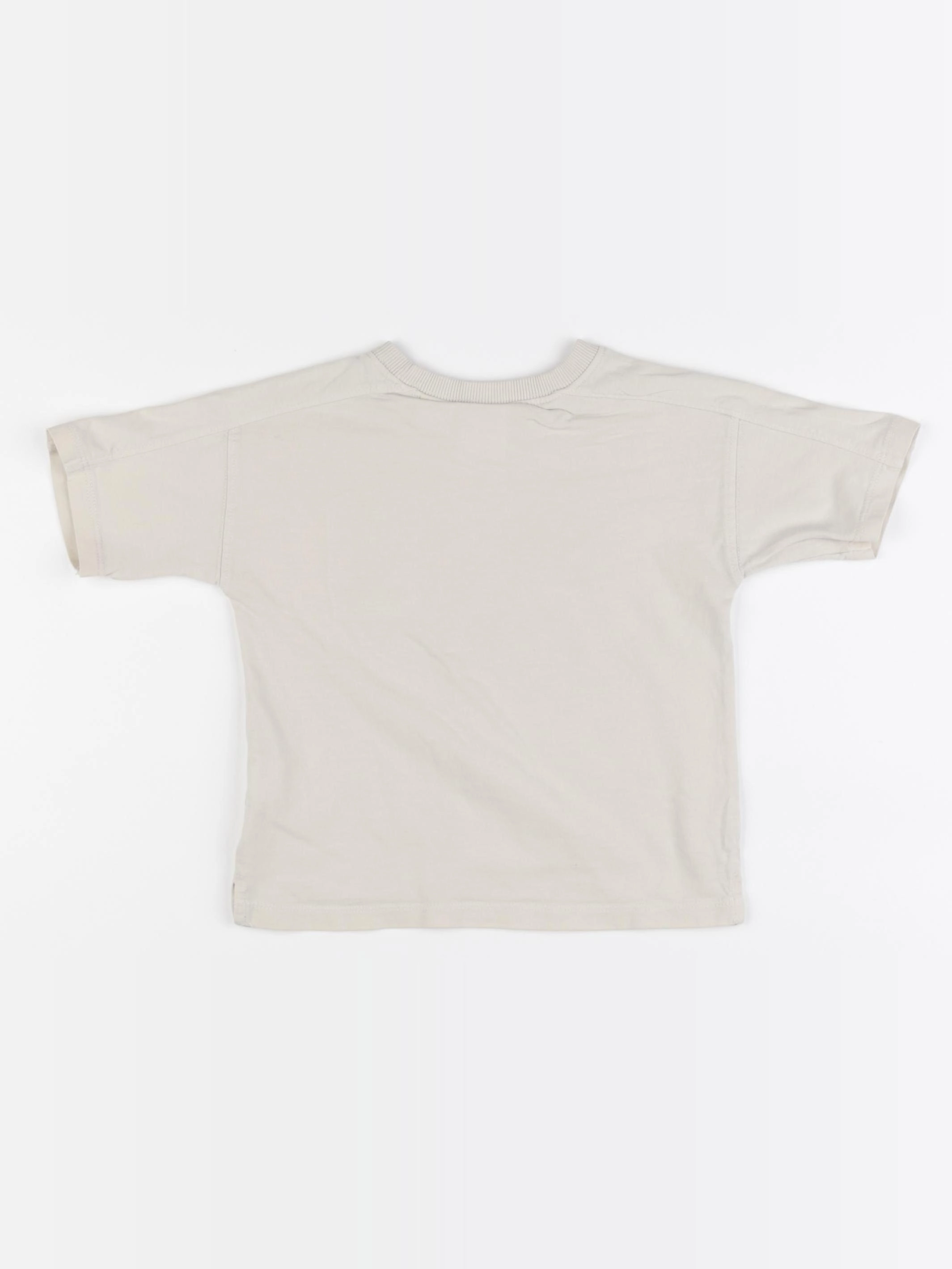 Zara - tee-shirt beige - 18 mois
