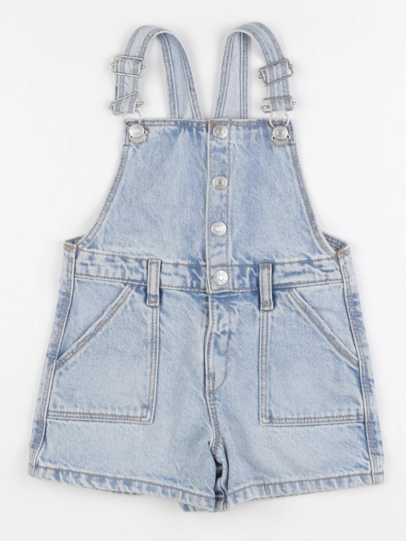 Zara - salopette bleu - 12/18 mois