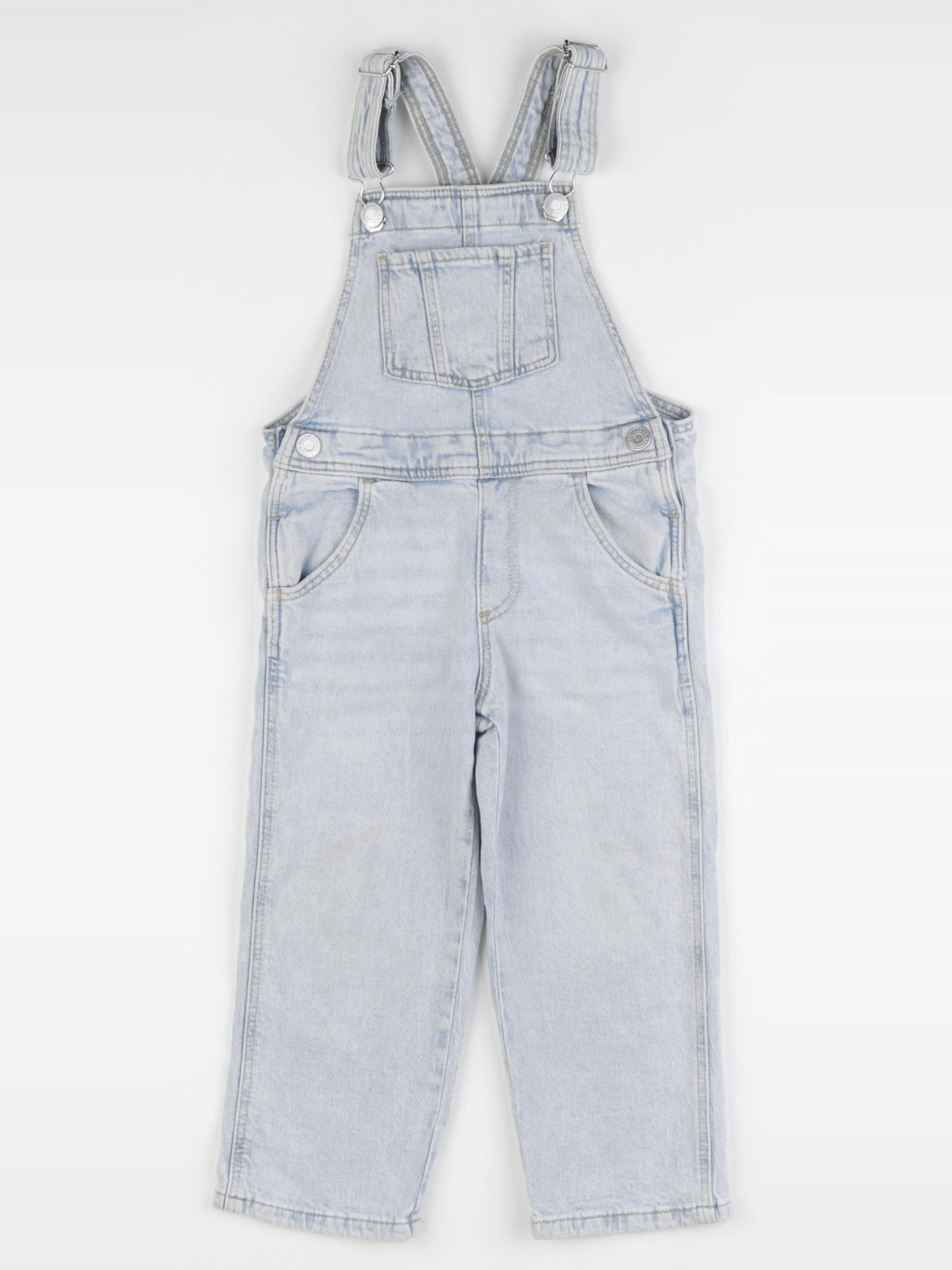 H&M - salopette bleu - 2/3 ans