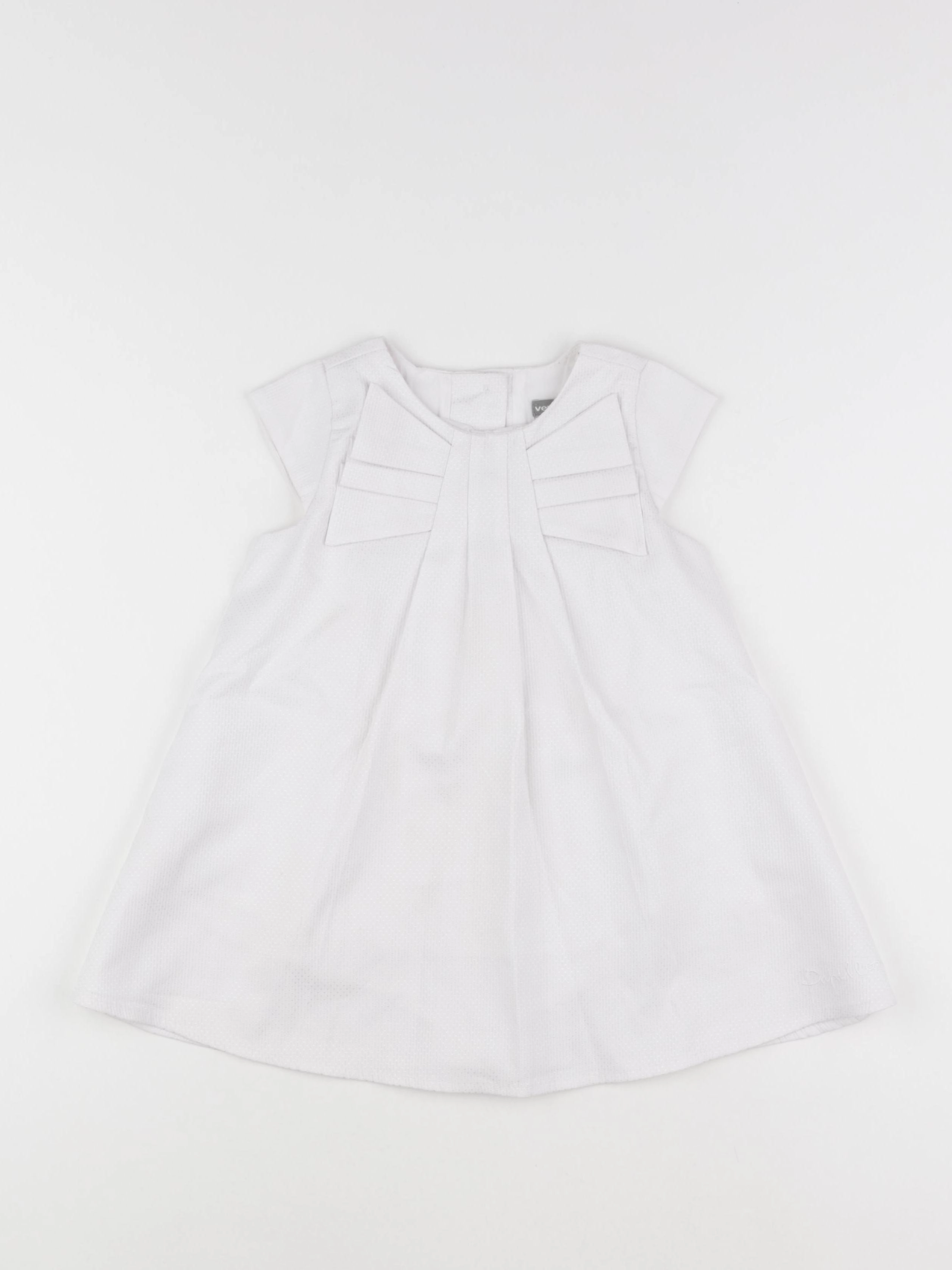 Vertbaudet - robe blanc - 3 ans