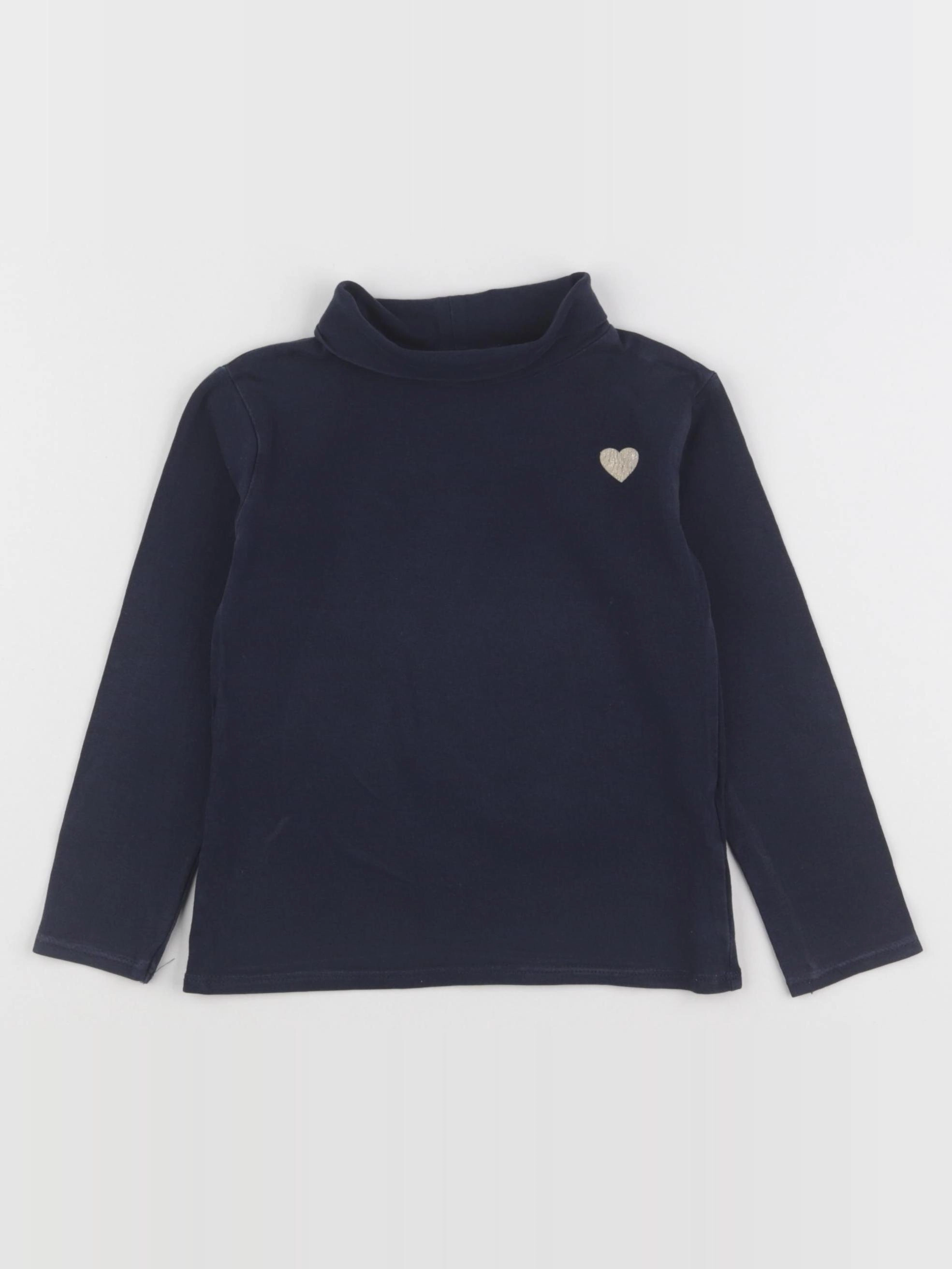 Vertbaudet - sous-pull bleu - 3 ans