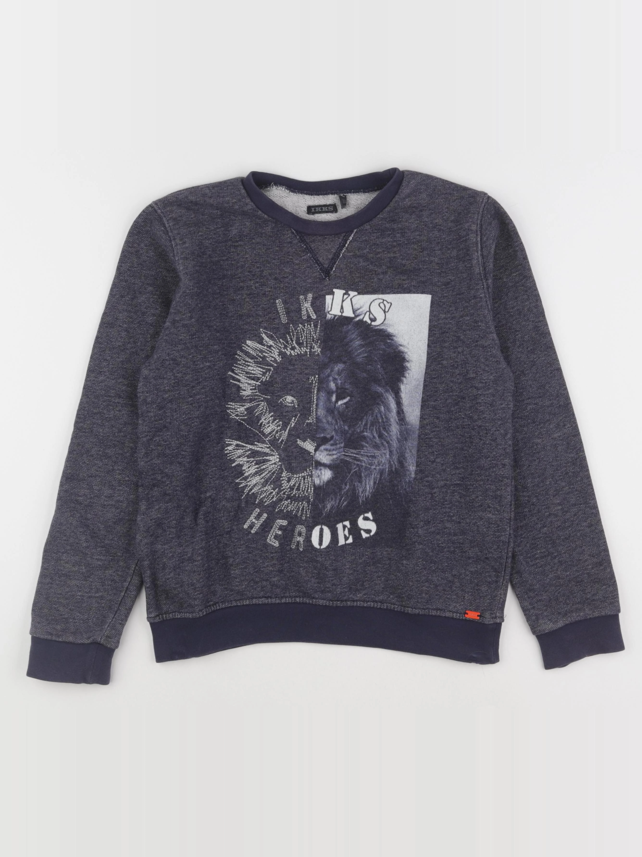 IKKS - sweat bleu - 10 ans