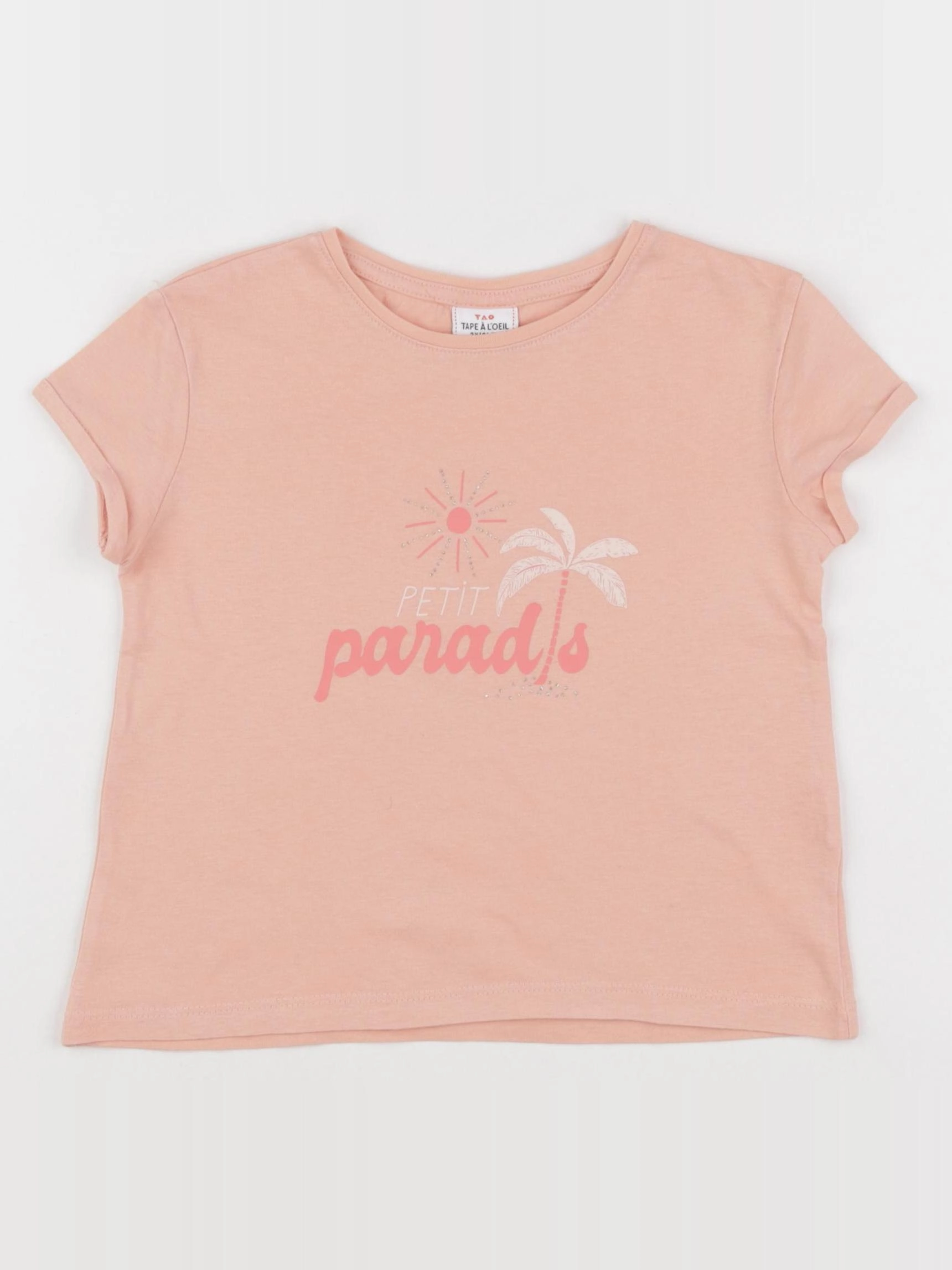 Jacadi - tee-shirt rose - 2 ans