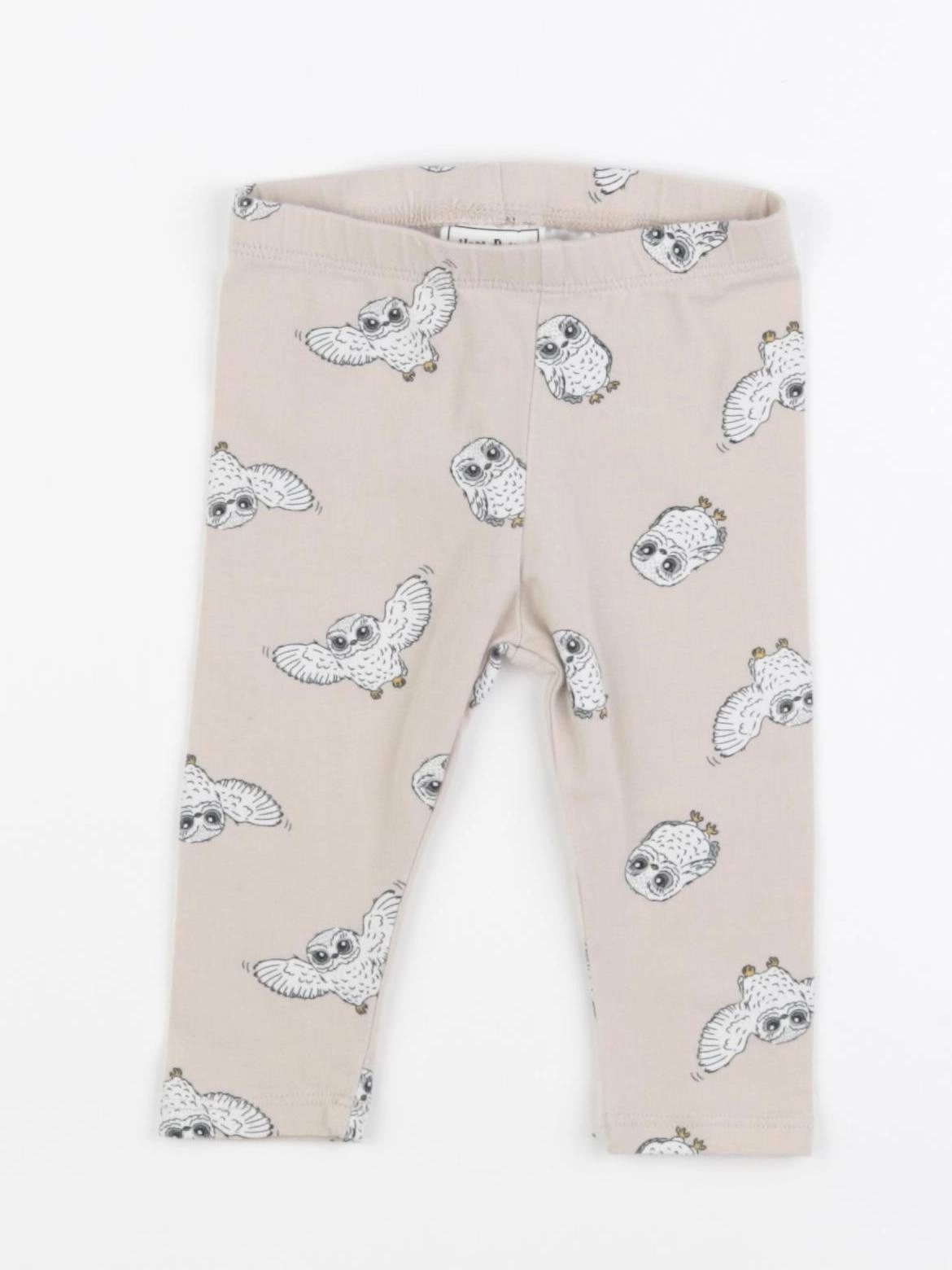 H&M - legging beige - 3/6 mois