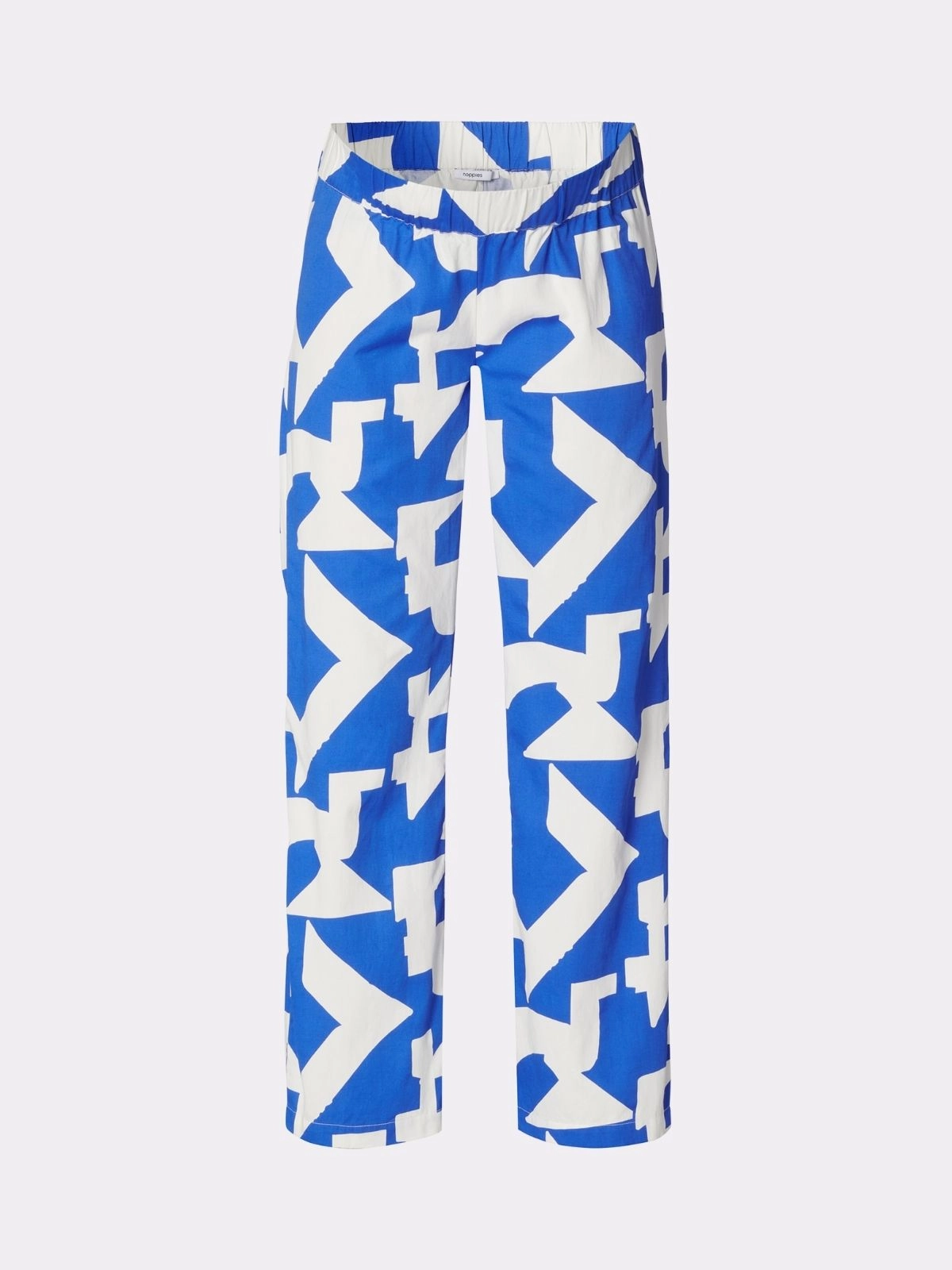 Noppies maternité - pantalon grossesse bleu, blanc - m