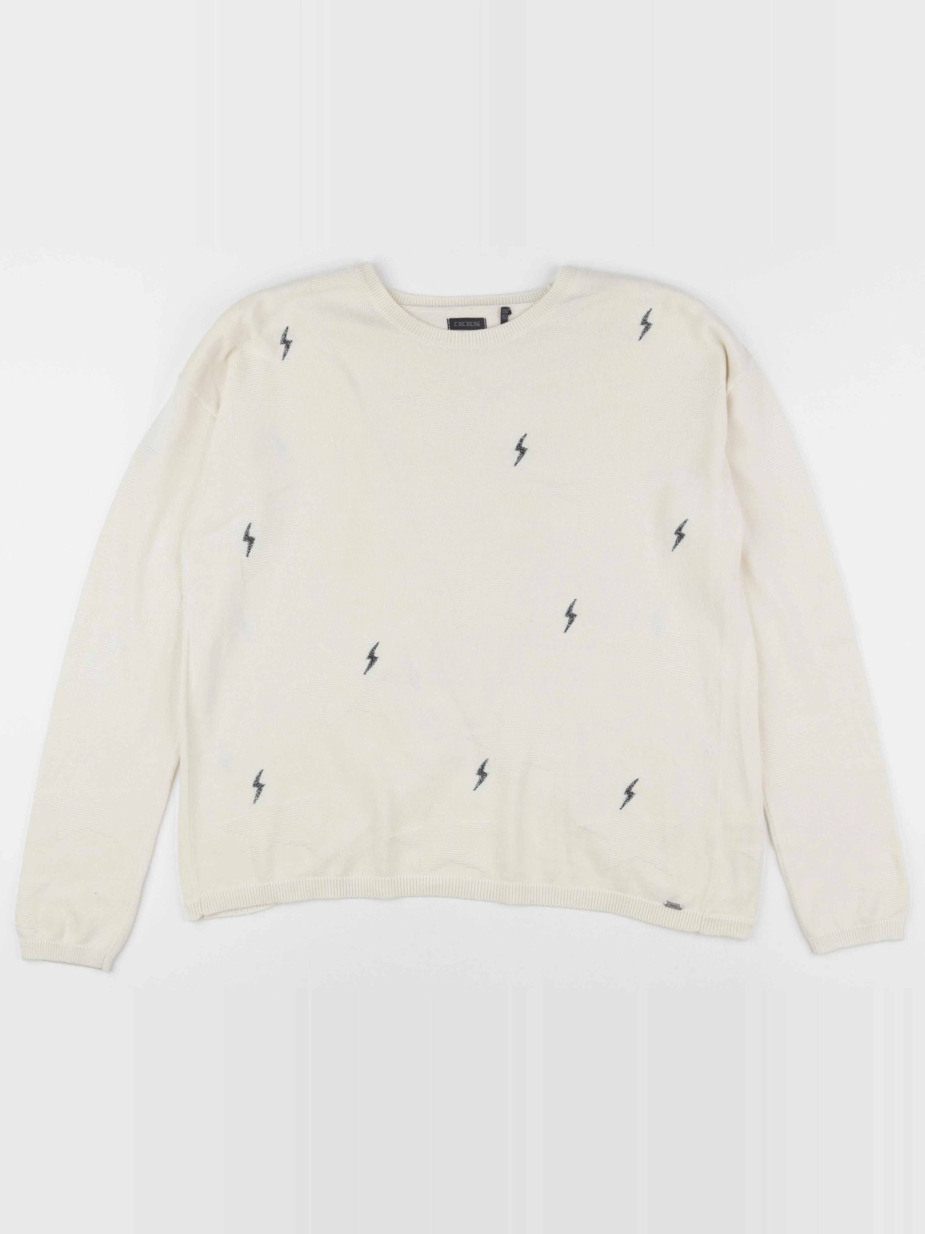 IKKS - pull beige - 12 ans
